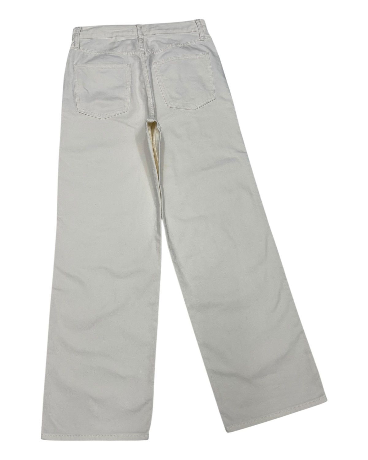 Helmut Lang × Uniqlo 🔥UNIQLO WHITE BAGGY JEANS LOOSE FIT INSPIRED HELMUT LANG Size US 28 / EU 44 - 4 Thumbnail