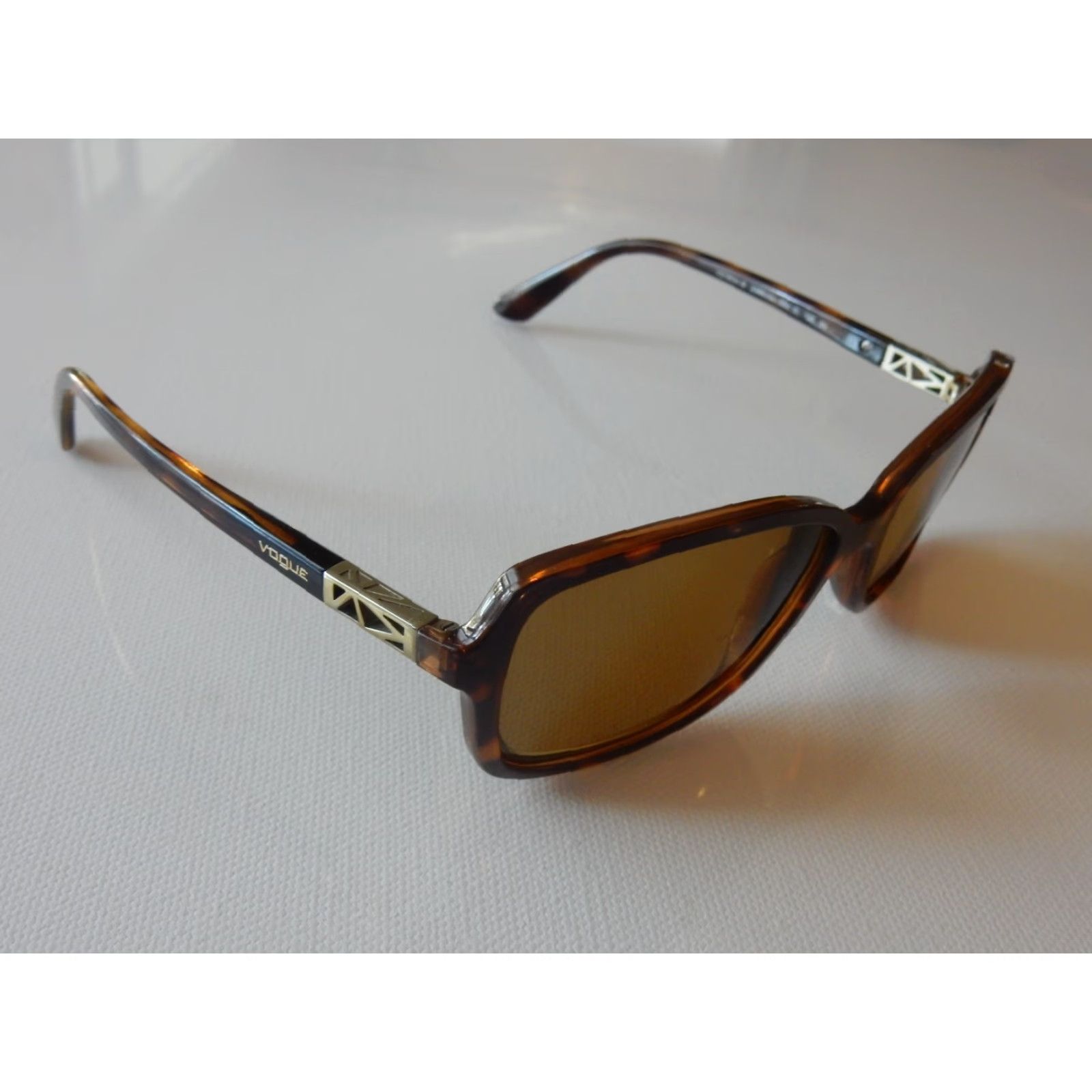 Vogue Vogue Sunglasses Frames Only 58[]16 135 5031 2386 - Women - Tortoise - Prescription Lenses - Vintage? (No) Size ONE SIZE - 2 Thumbnail