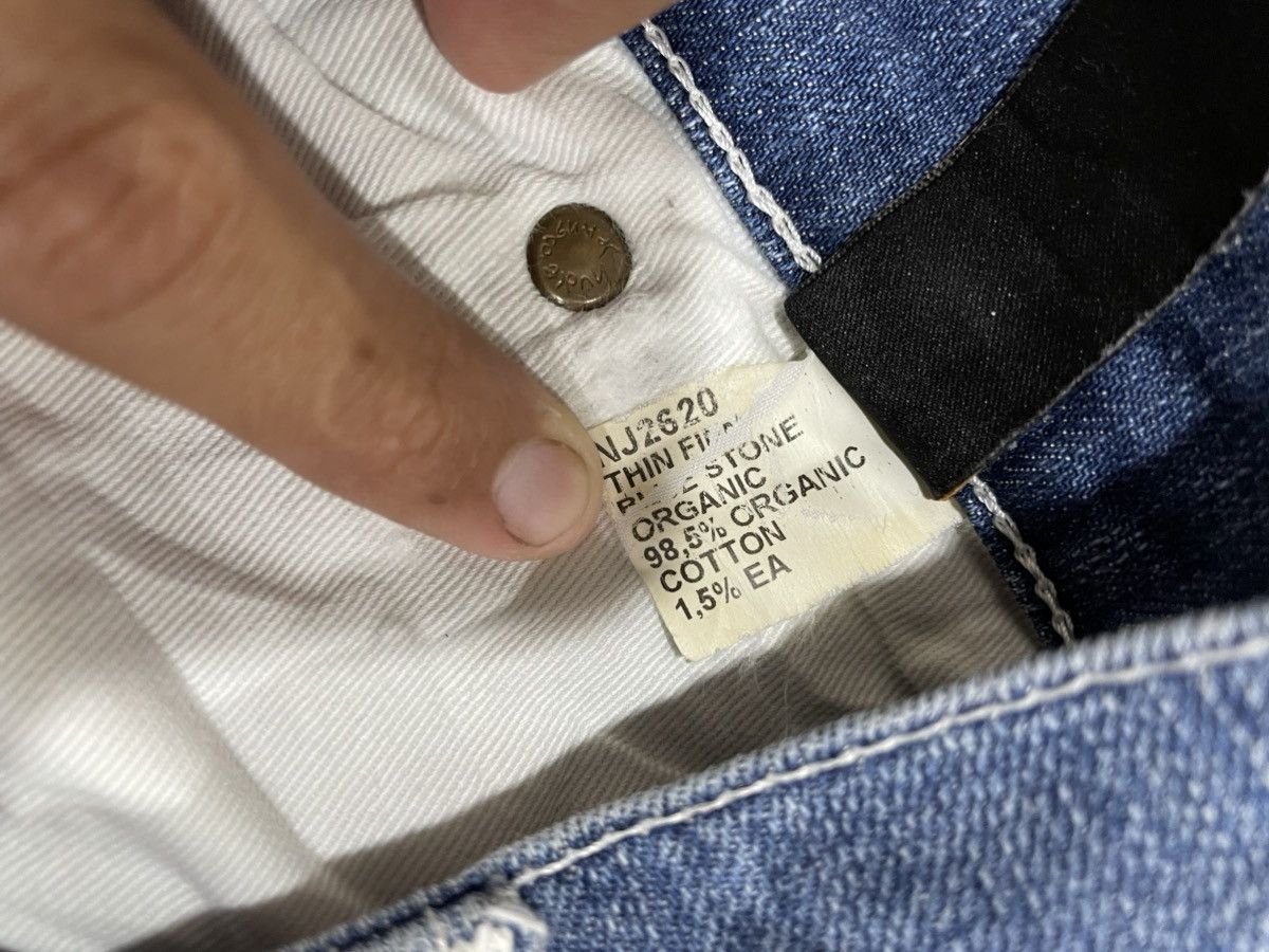 Japanese Brand × Nudie Jeans Vintage Nudie Jeans Light Washed Denim Size US 30 / EU 46 - 13 Thumbnail