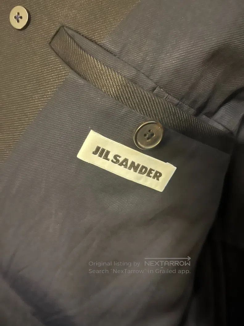 Jil Sander Jil Sander Navy blue coat Size S / US 4 / IT 40 - 3 Thumbnail