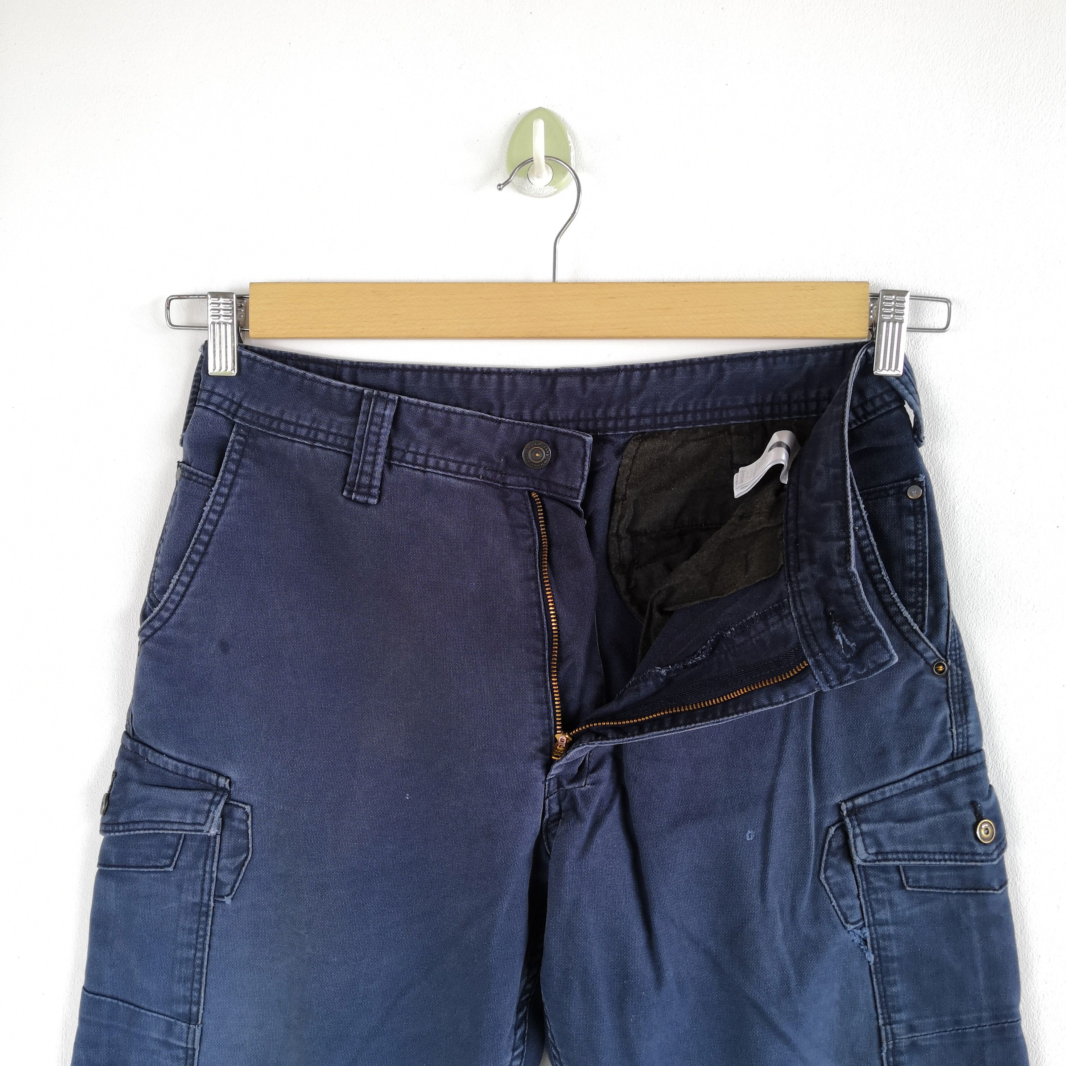 Japanese Brand Evenriver Cargo Pants Navy Japanese Utility Trousers Pants Size US 30 / EU 46 - 5 Thumbnail