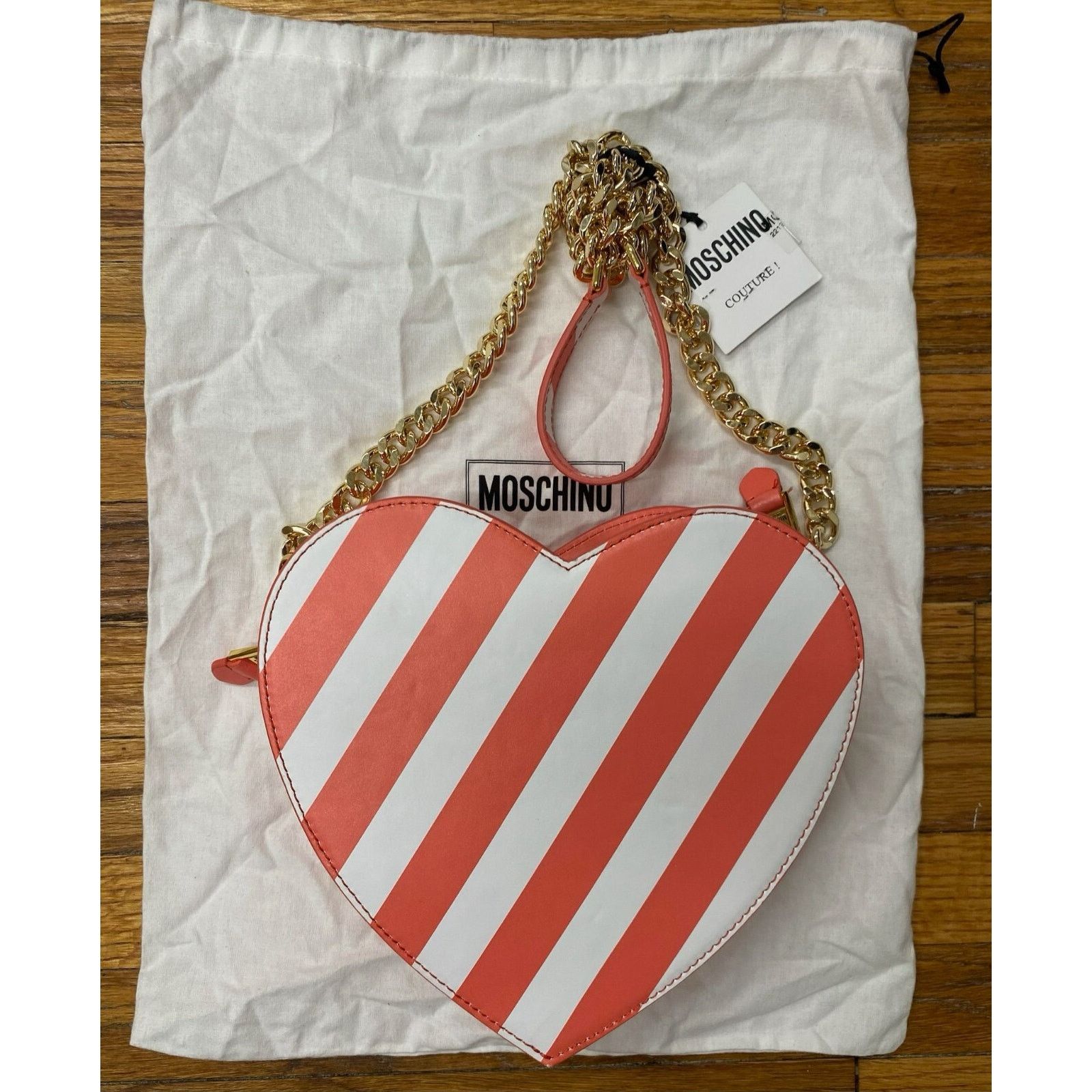 Moschino SS22 MOSCHINO Couture Jeremy Scott Child Heart Crossbody Bag Size ONE SIZE - 2 Thumbnail