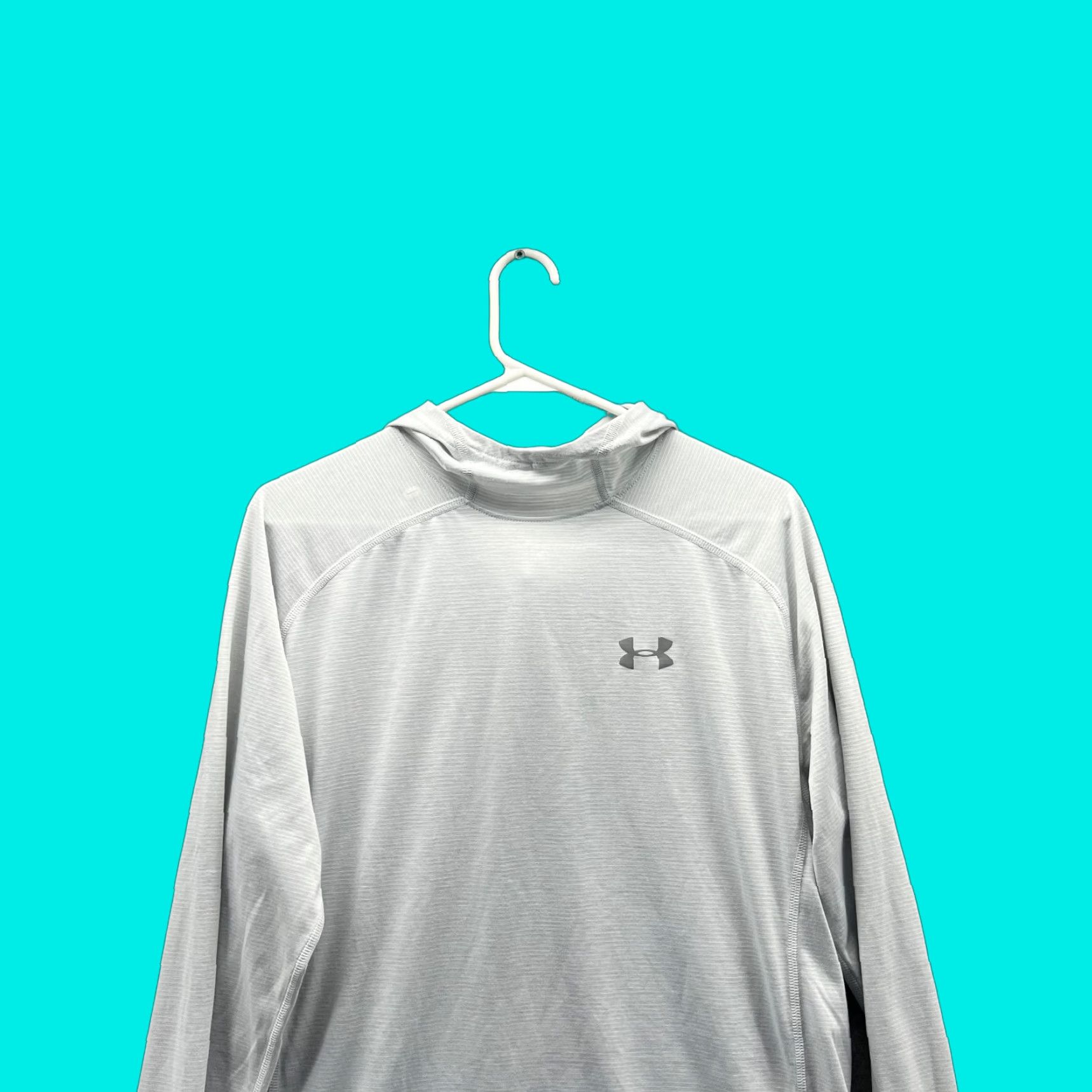 Under Armour Under Armour Sweatshirt Men M Gray Heatgear Athletic Fit Gym Fitted Run Size US M / EU 48-50 / 2 - 1 Thumbnail