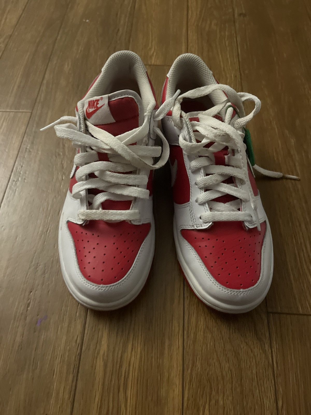 Nike Dunk low Championship Red Size US 5.5 / EU 38 - 3 Thumbnail