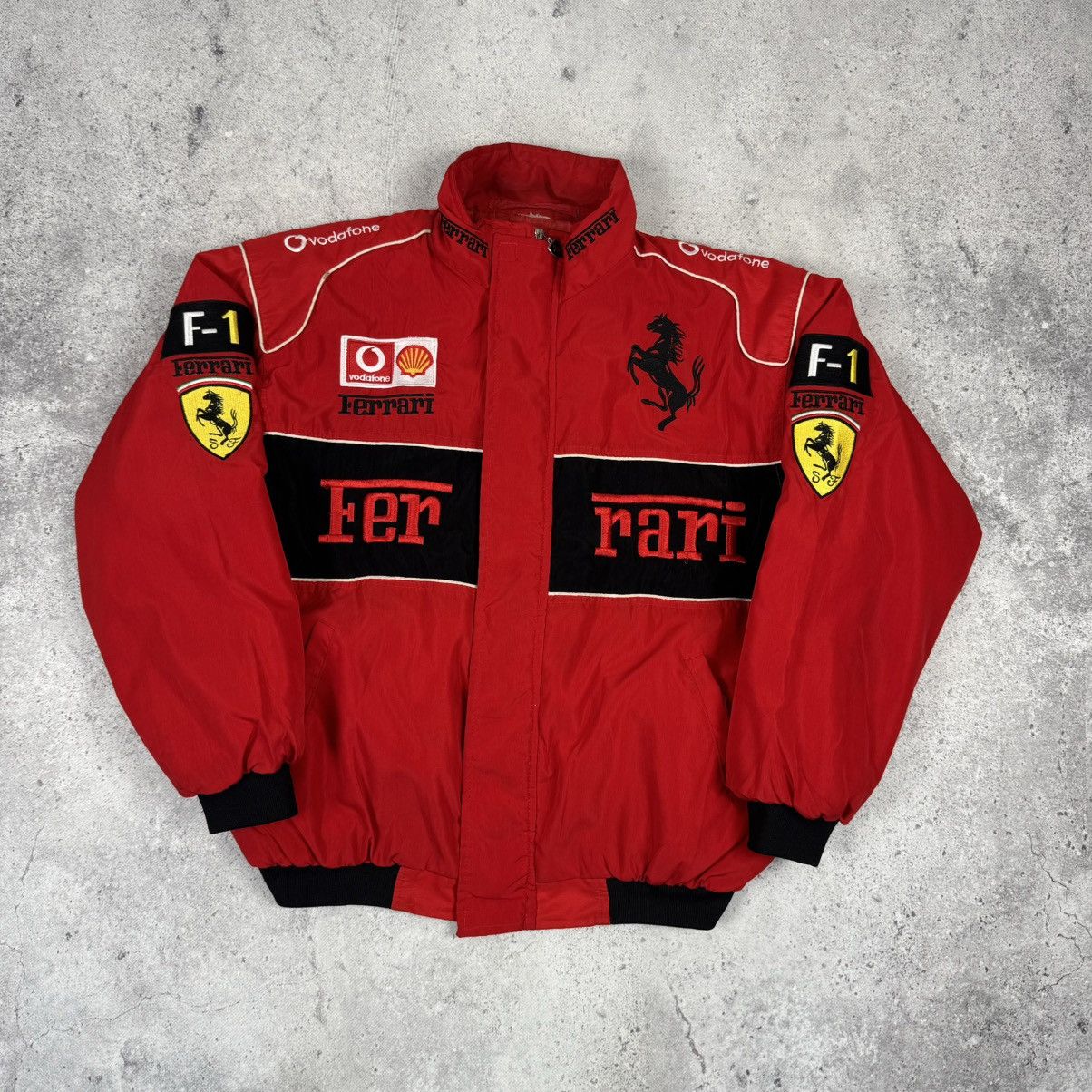 Ferrari Vintage Ferrari F1 Marlboro Vodafone Y2K Racing Jacket Size US L / EU 52-54 / 3 - 1 Thumbnail