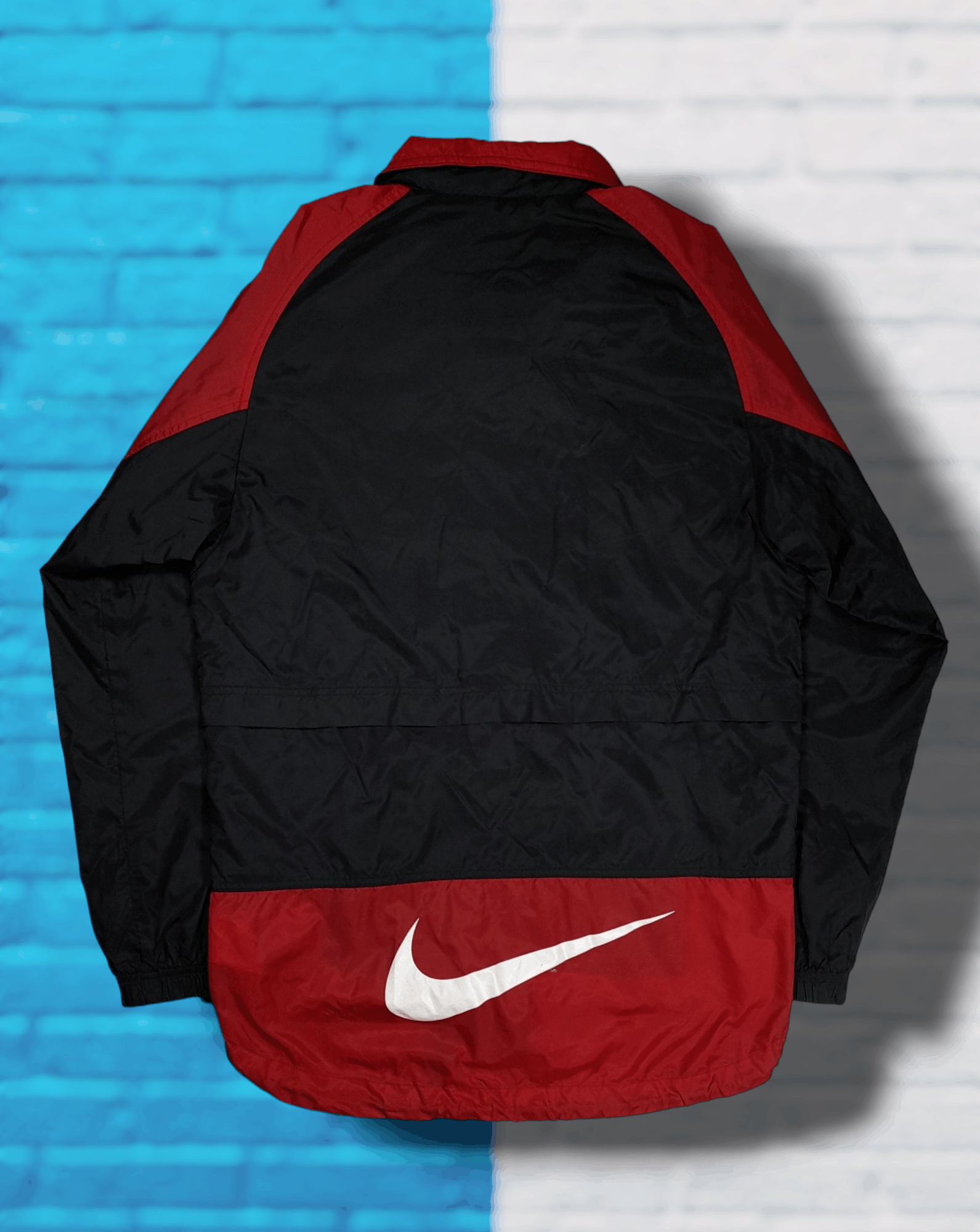 Adidas Vintage Big Logo Nike Nylon Jacket Sweatshirt Windbreaker Size US S / EU 44-46 / 1 - 2 Thumbnail