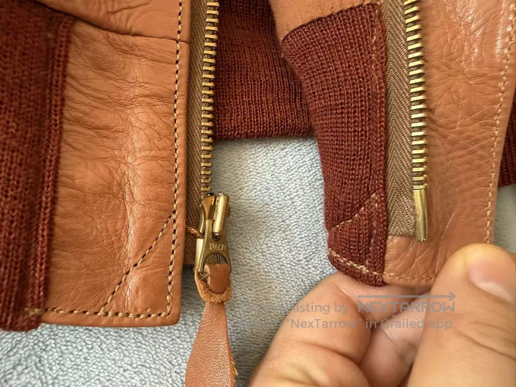 Rainbow Country A2 Leather Jacket Size 42. Size US XS / EU 42 / 0 - 6 Thumbnail