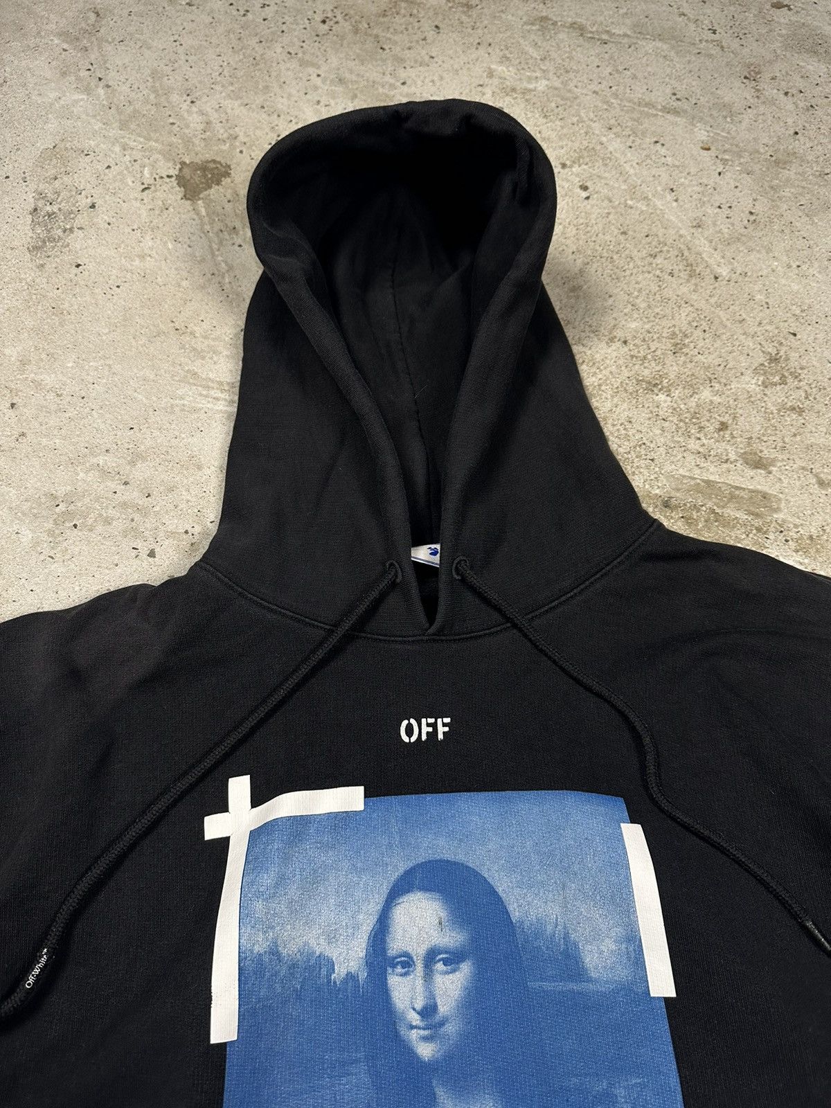 Off-White Off White Mona Lisa Black Hoodie Size US L / EU 52-54 / 3 - 8 Thumbnail