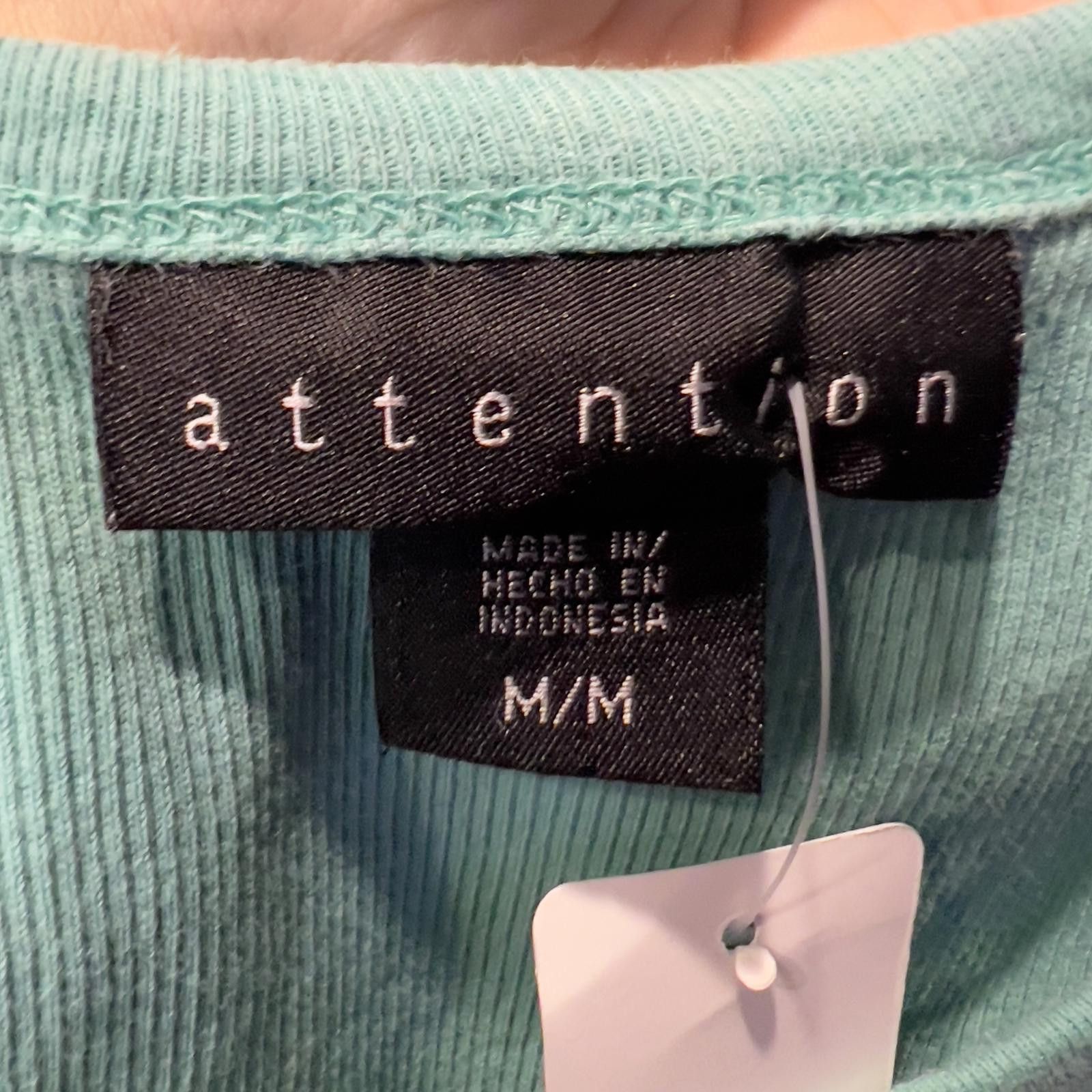 Other Attention Women's Sleeveless Tank Top with Ruffle Detail, M Size M / US 6-8 / IT 42-44 - 3 Thumbnail