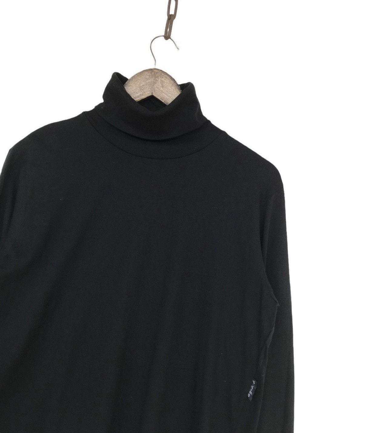 Yohji Yamamoto 💥Agnes B Turtleneck Shirt Size L / US 10 / IT 46 - 2 Thumbnail