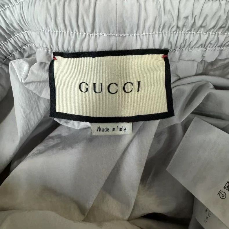 Gucci Gucci SizeM Classic red and green printed 3M sports pants Size US 32 / EU 48 - 4 Thumbnail