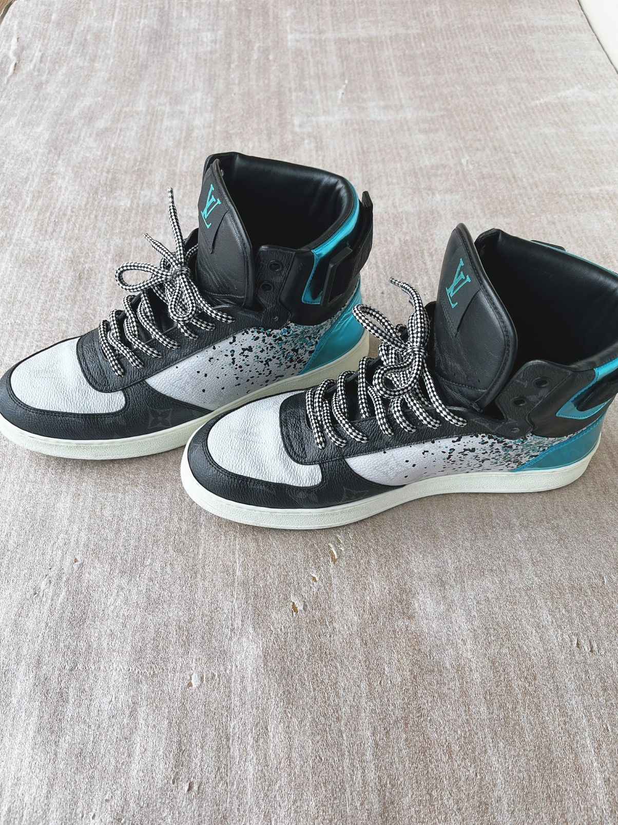 Louis Vuitton Louis Vuitton high-top sneakers Size US 9 / EU 42 - 6 Thumbnail