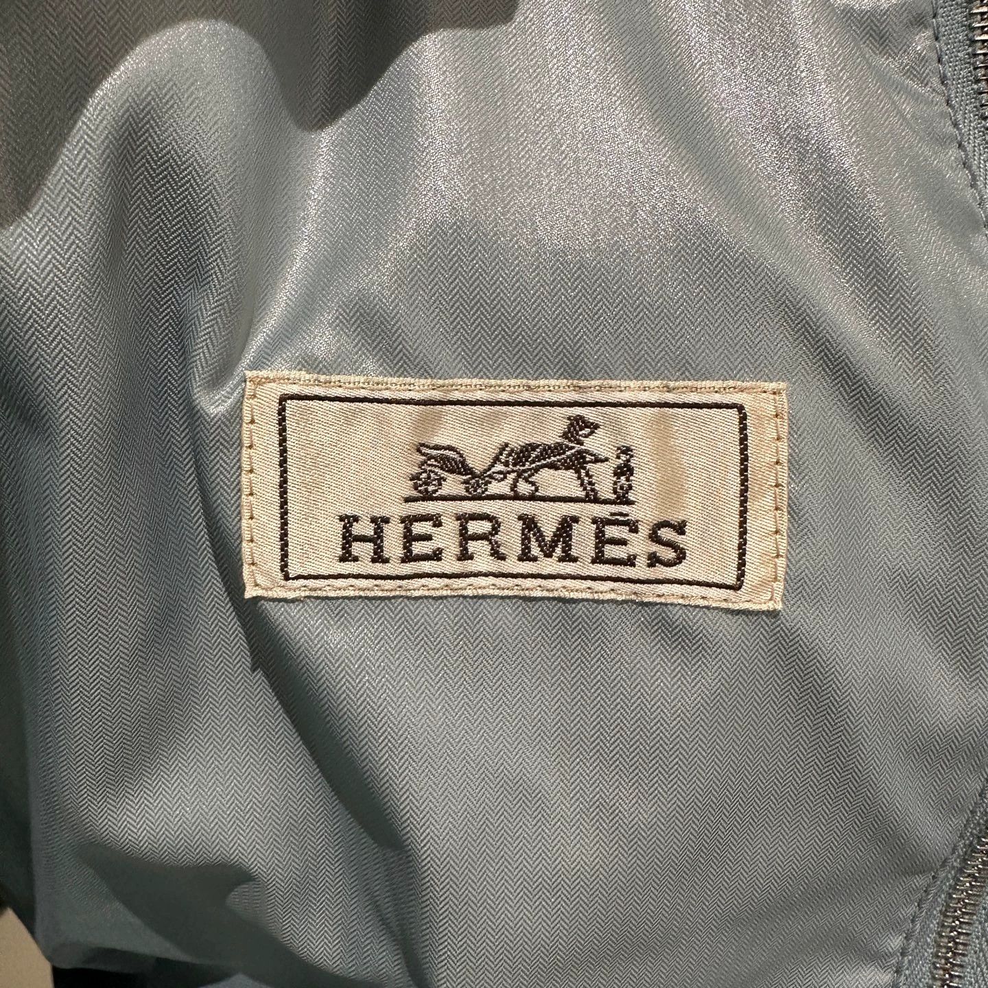Hermes Hermès may550 haze blue white down hooded vest 46 Size US S / EU 44-46 / 1 - 3 Thumbnail