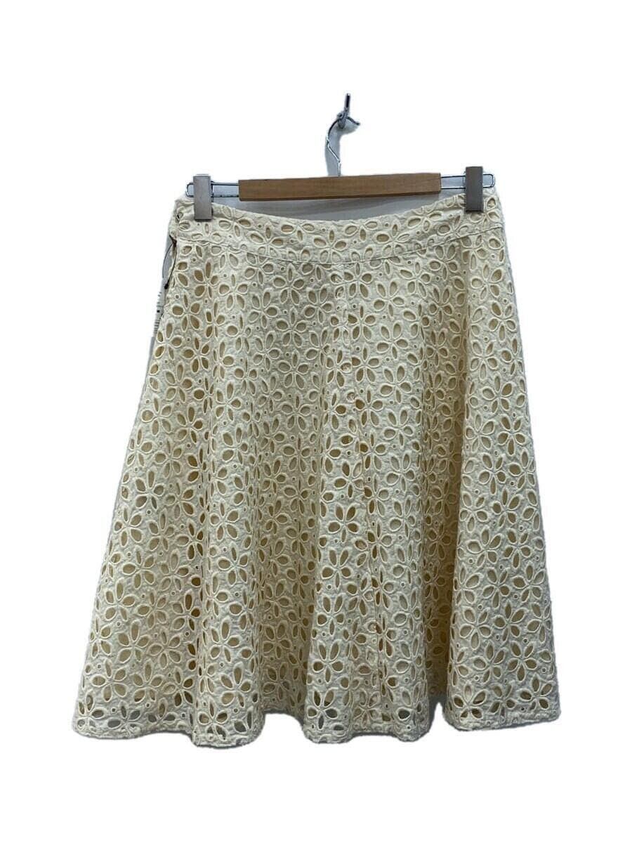 Yohji Yamamoto Perforated Flower Skirt Size 30" / US 8 / IT 44 - 2 Thumbnail