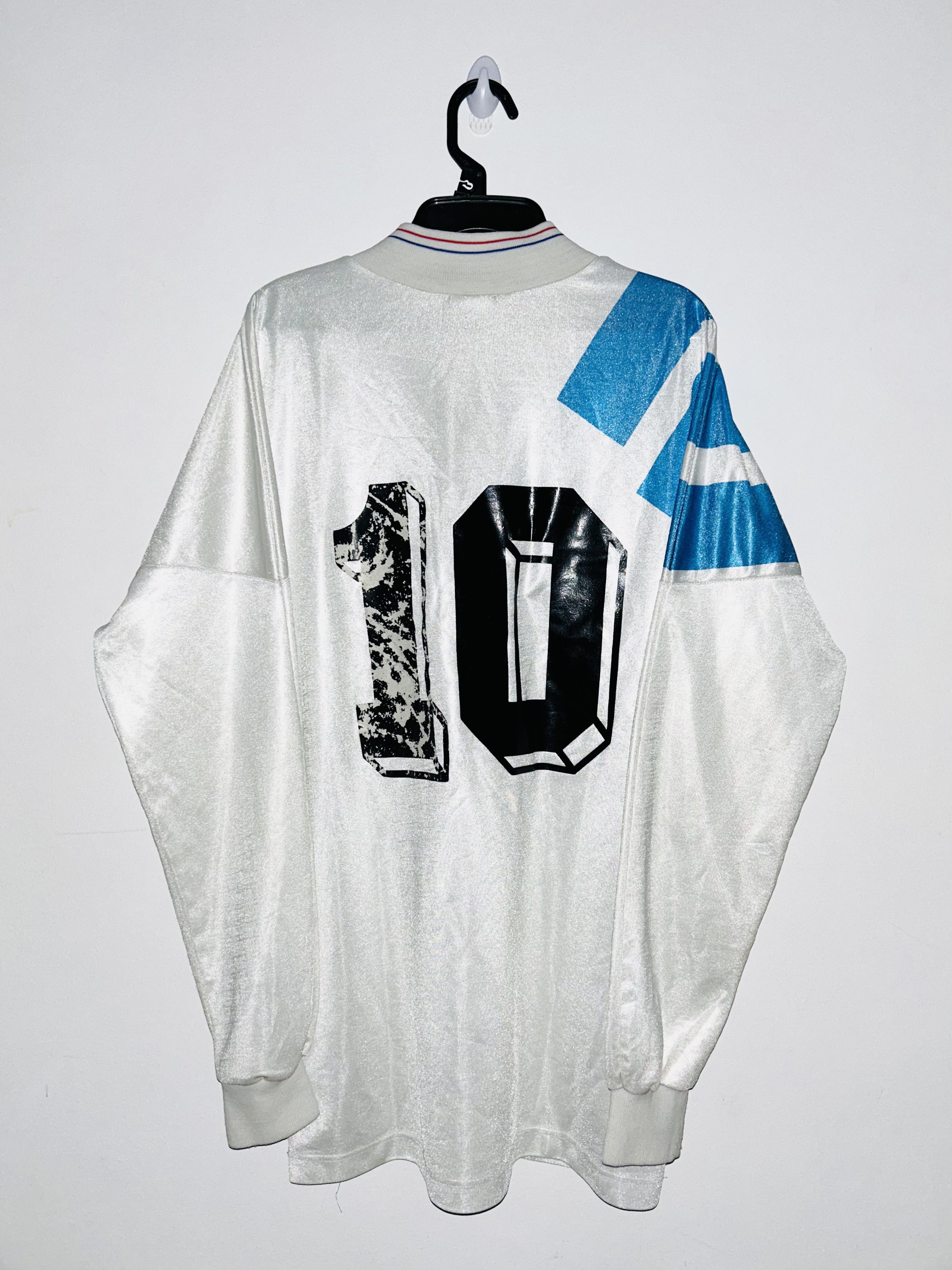 Adidas Olympique De Marseille 1992/93 Home Jersey Size US M / EU 48-50 / 2 - 2 Thumbnail