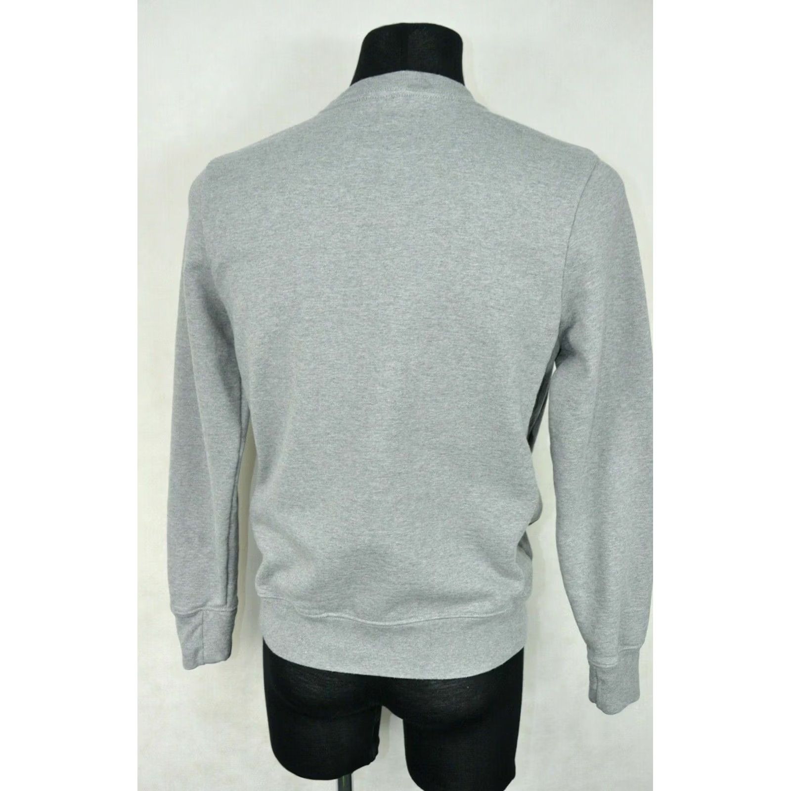 Paul Smith Paul Smith Sweatshirt Crew Neck Grey Organic Cotton Mens S Size US S / EU 44-46 / 1 - 4 Thumbnail