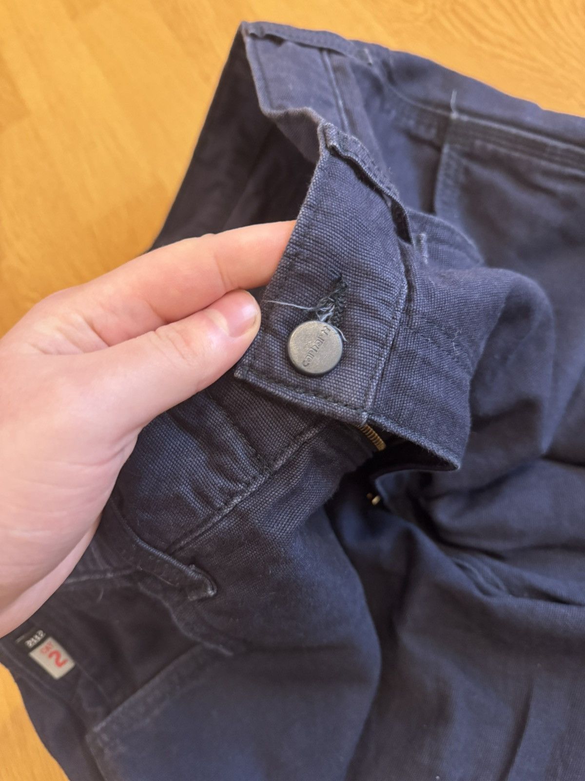 Carhartt × Vintage Vintage 90s Carhartt work cargo pants Y2K Size US 34 / EU 50 - 7 Thumbnail