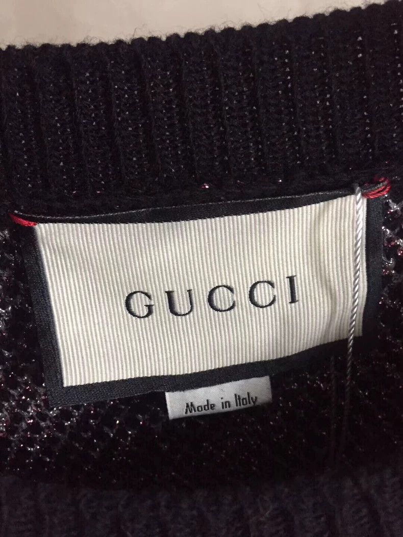 Gucci Gucci Early spring pink tiger head sweater Size S / US 4 / IT 40 - 3 Thumbnail