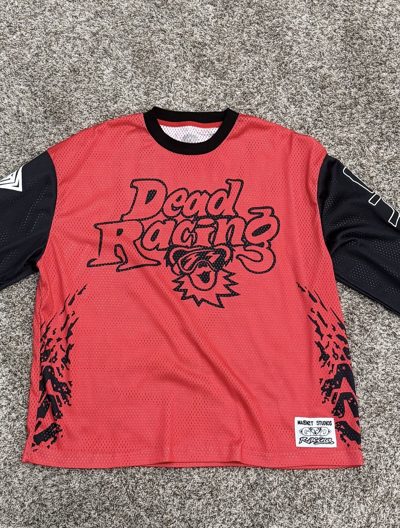 Grateful Dead × Market GRATEFUL DEAD X Market Long Sleeve Racing Jersey Size US M / EU 48-50 / 2 - 1 Thumbnail