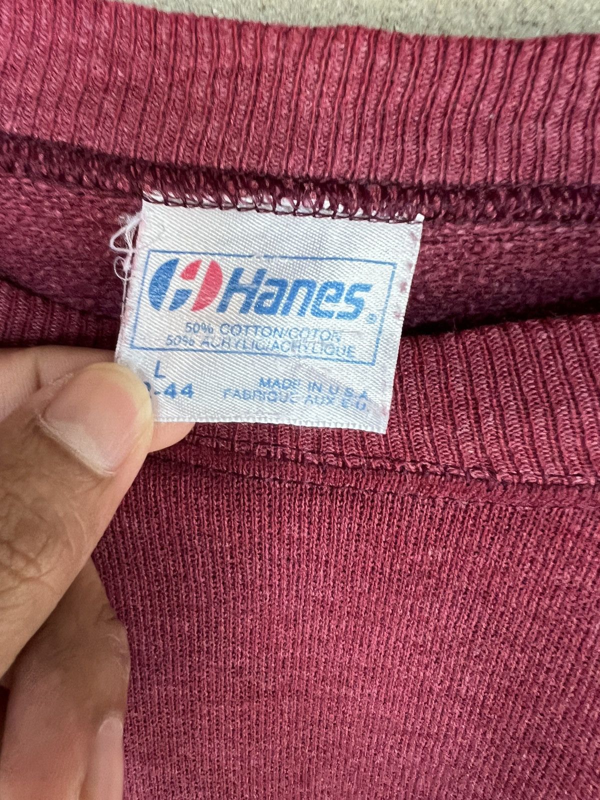 Hanes Borang Arizona Sweatshirt Size US L / EU 52-54 / 3 - 4 Thumbnail