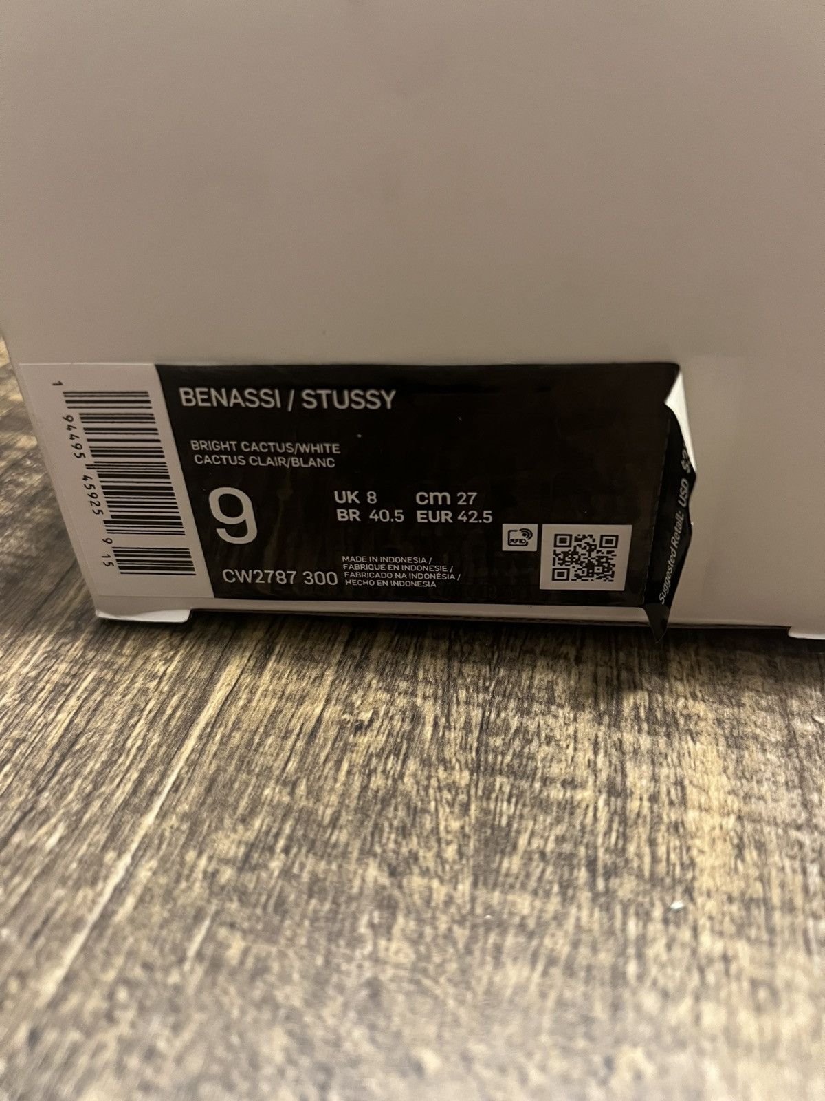 Nike × Stussy Nike Stussy Benassi Cactus Slip-Ons Size US 9 / EU 42 - 6 Thumbnail