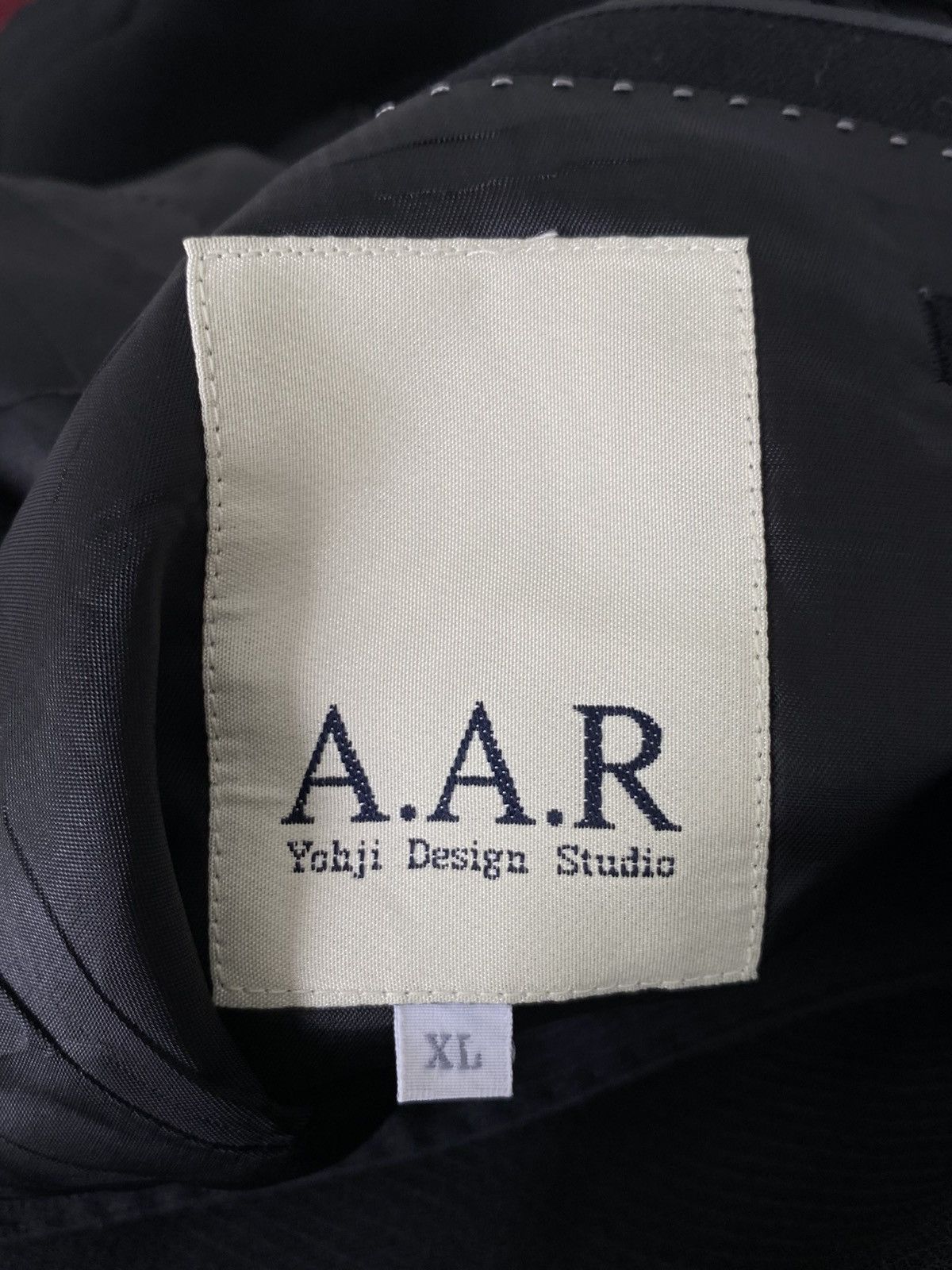 Yohji Yamamoto 90’s Vintage Yohji Design Studio Black Blazer Jacket Size US M / EU 48-50 / 2 - 2 Thumbnail