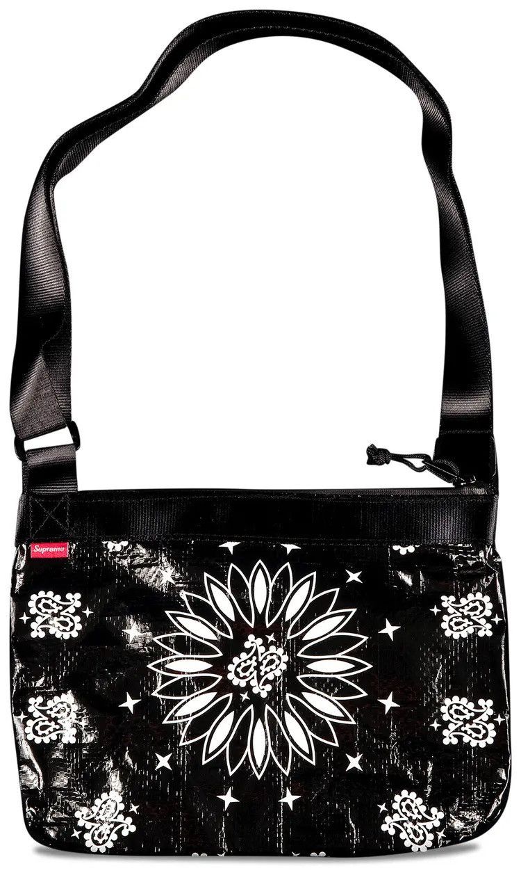 Supreme Supreme Bandana Tarp Side Bag Size ONE SIZE - 2 Thumbnail