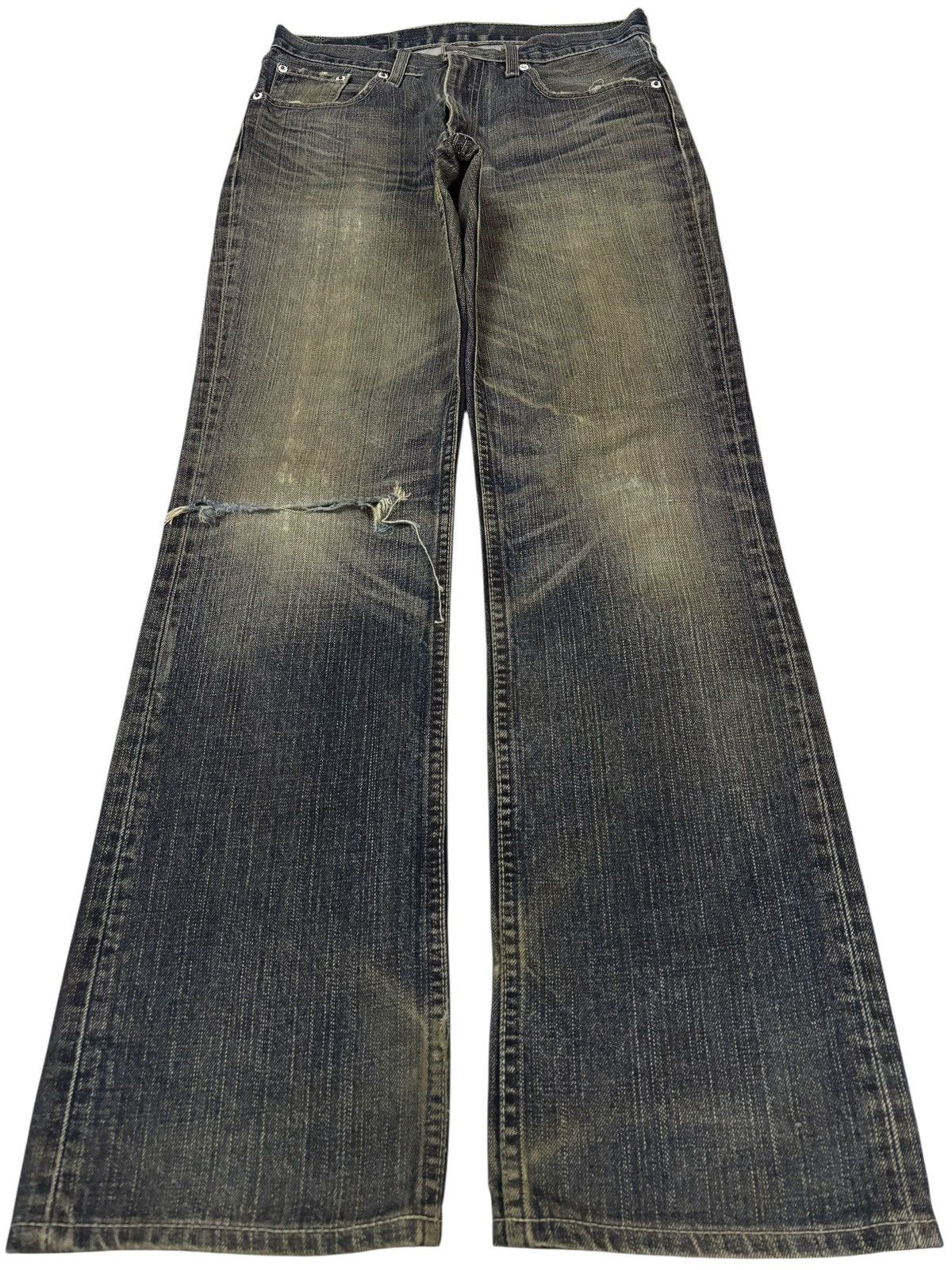Vtg 90s Levis Japan 501 Distressed Jeans