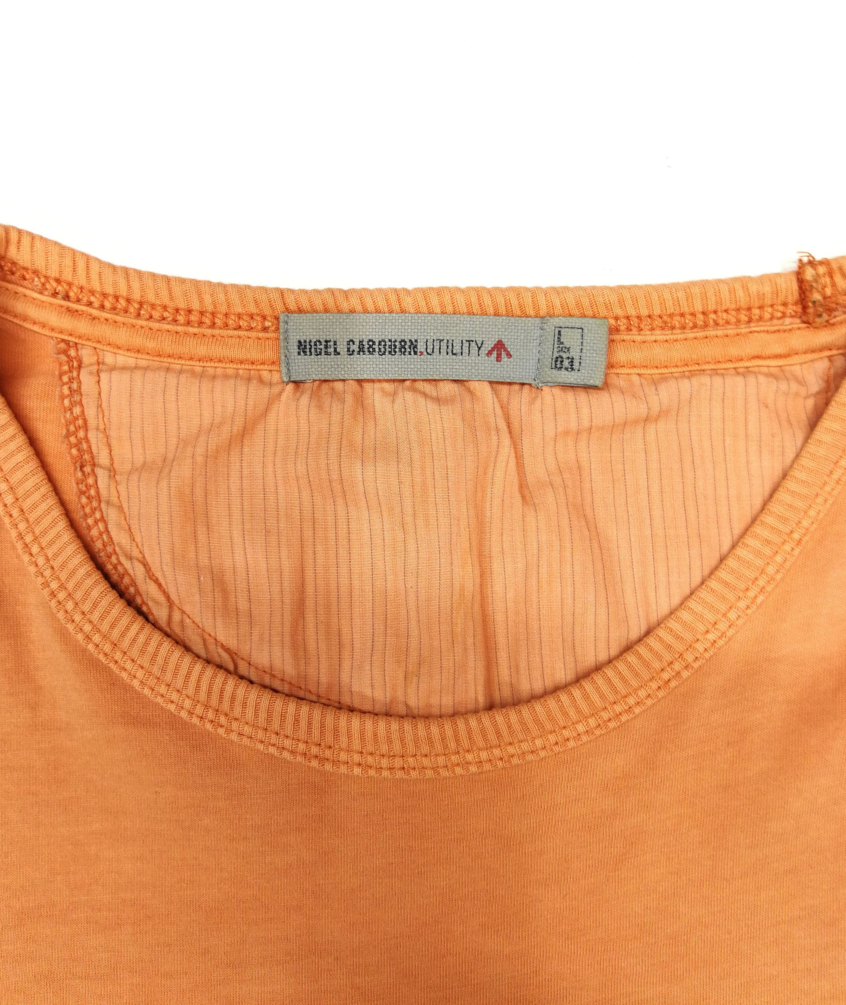 Designer × Nigel Cabourn Nigel Cabourn Utility T-Shirt Embroridered Logo Size US L / EU 52-54 / 3 - 4 Thumbnail