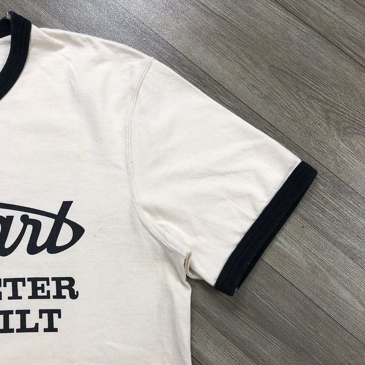 The Real McCoy's × Vintage Vintage The Real Mccoy's Stewart Spedometer Ringer Tee Size US M / EU 48-50 / 2 - 5 Thumbnail