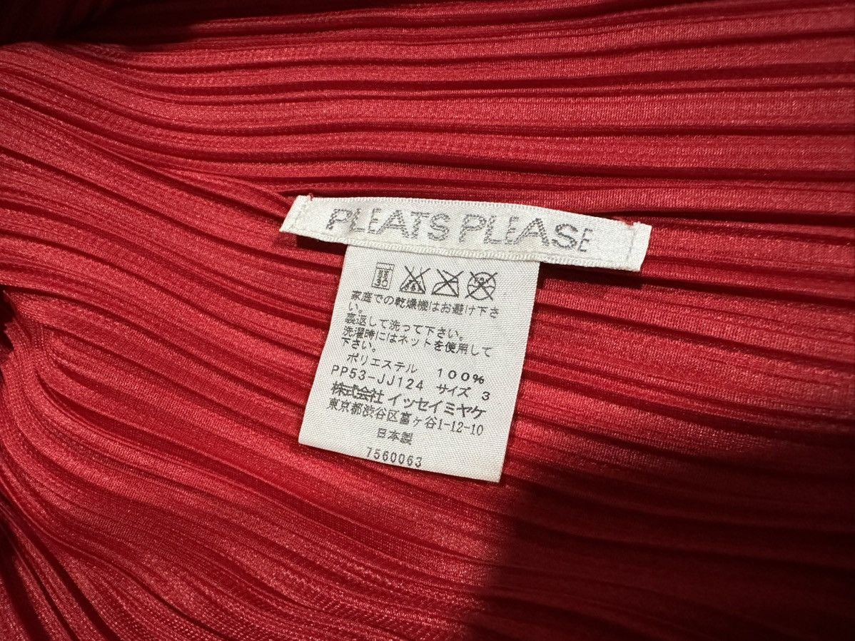 Issey Miyake × Japanese Brand × Pleats Please Issey Miyake 🔥Rare Issey Miyake Pleats Please Button Up Long Sleeve Shirt Size US M / EU 48-50 / 2 - 15 Thumbnail