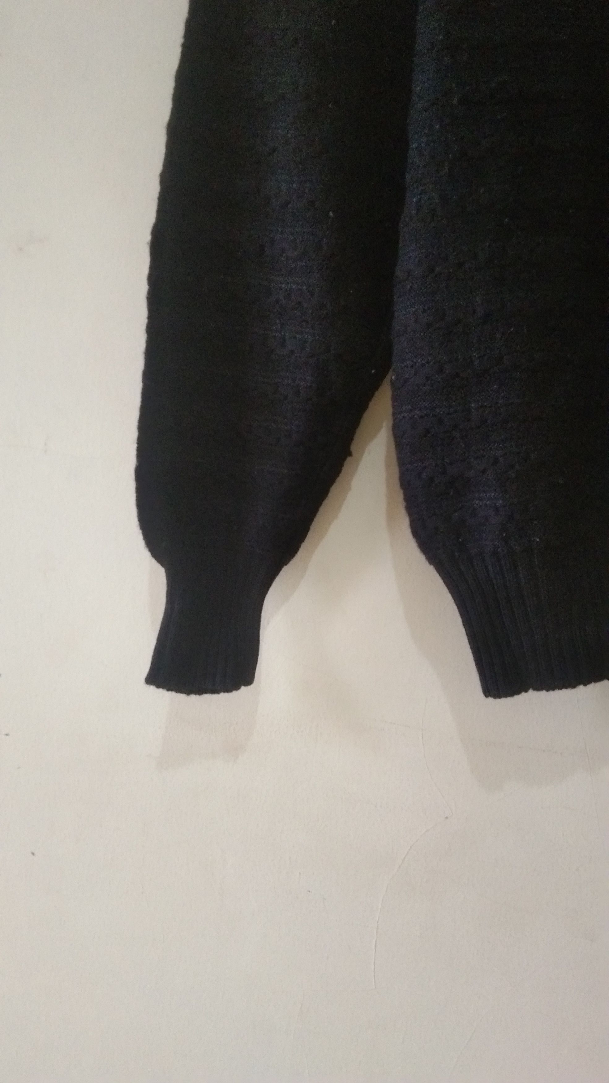 Christian Dior Monsieur × Vintage Vtg Christian dior black cardigan Size M / US 6-8 / IT 42-44 - 4 Thumbnail