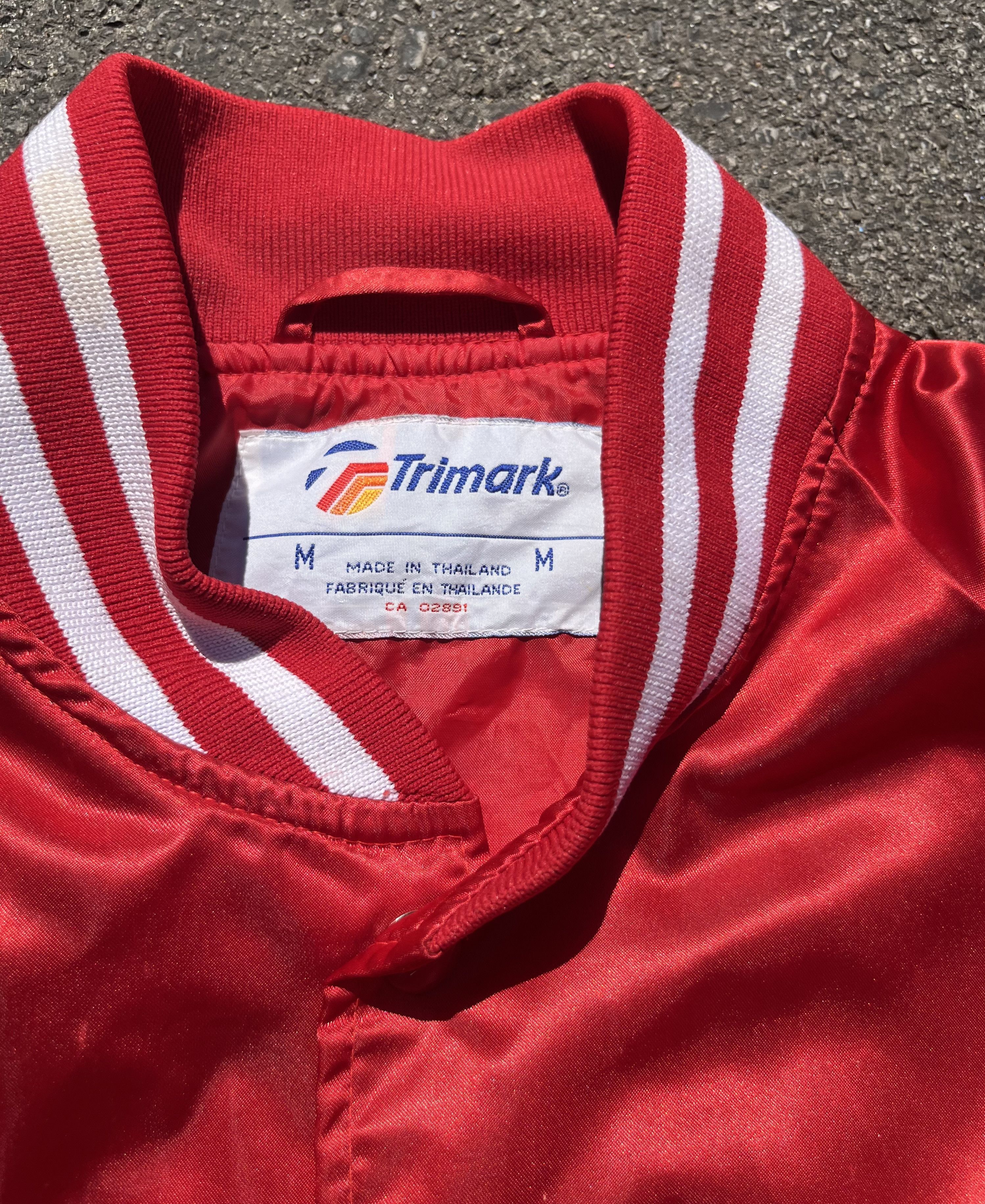 Other VINTAGE Baseball Jacket - 1980s Red Bomber Jacket Size US M / EU 48-50 / 2 - 4 Thumbnail
