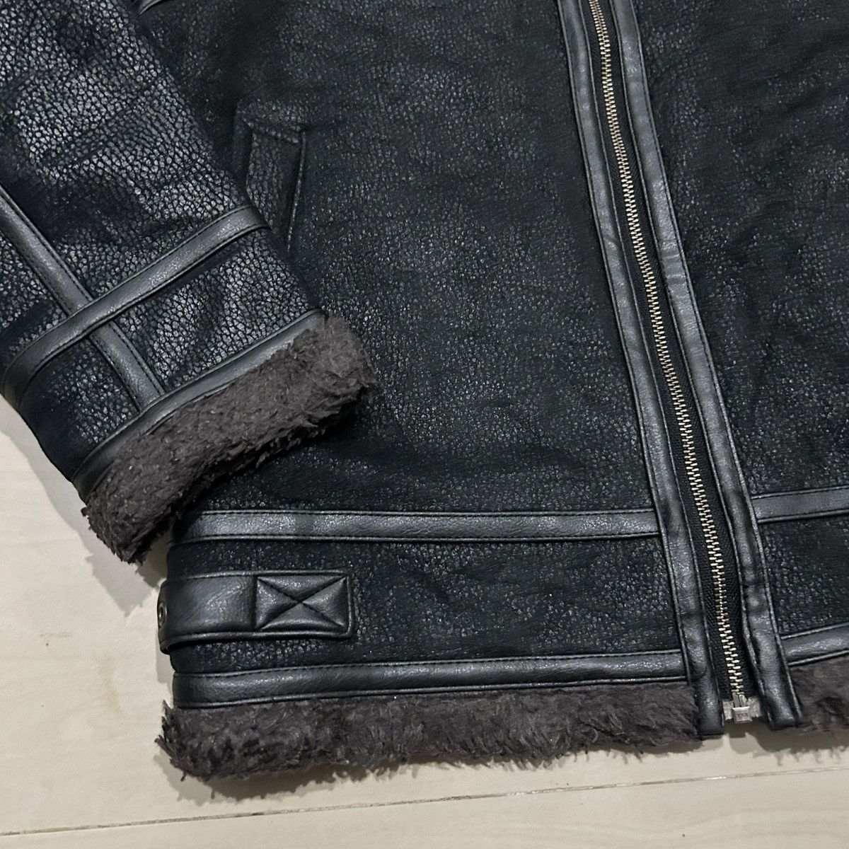 If Six Was Nine Japanese archive Faux Leather Jacket ifsixwasnine style Size US M / EU 48-50 / 2 - 9 Thumbnail