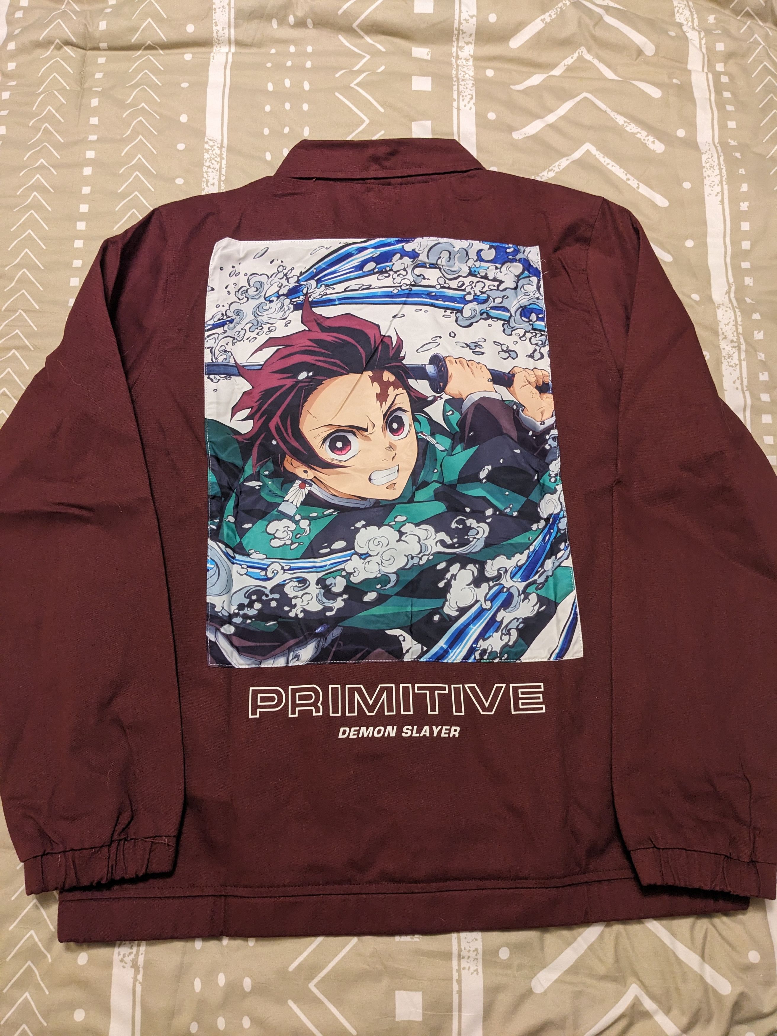 Primitive Primitive x Demon Slayer Kimetsu No Yaiba Jacket Size US M / EU 48-50 / 2 - 10 Thumbnail