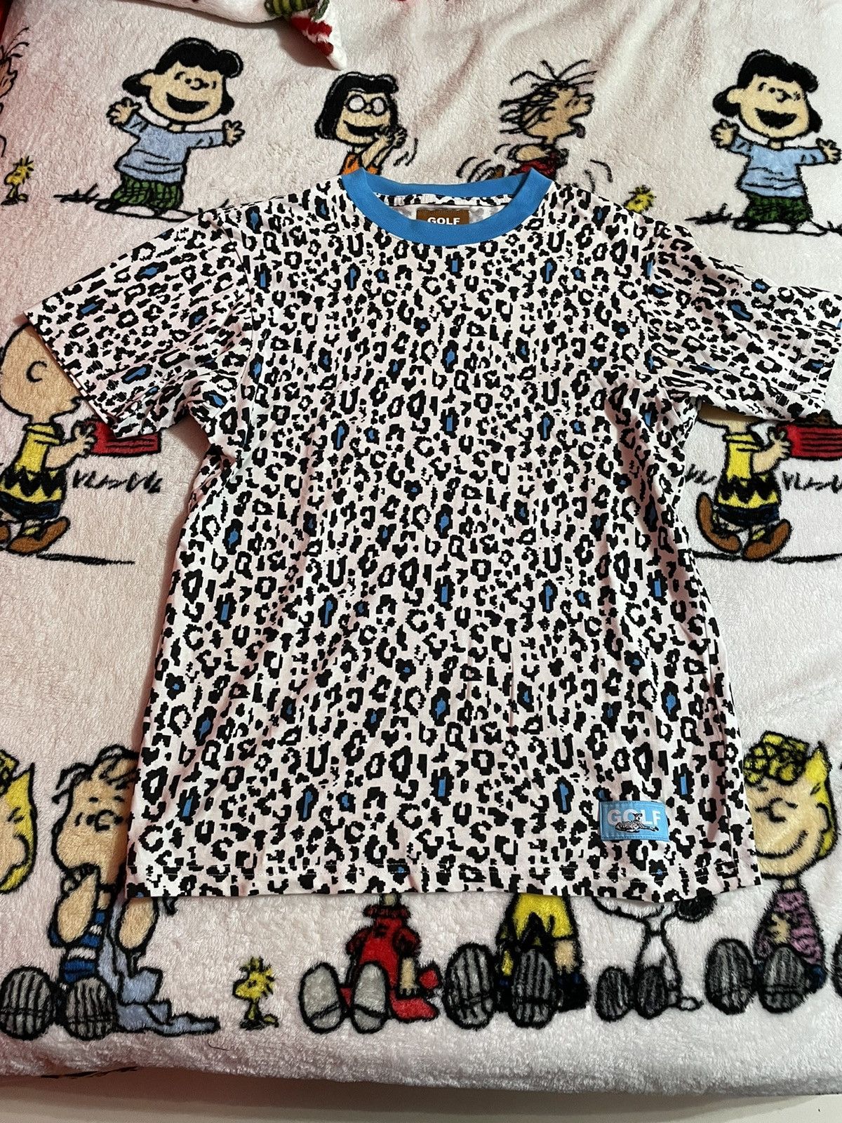 Golf wang hot sale cheetah tee