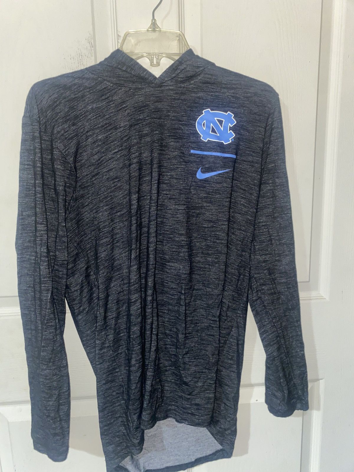 Nike Nike Grey/Blue North Carolina Mens Hoodie Size US S / EU 44-46 / 1 - 1 Thumbnail