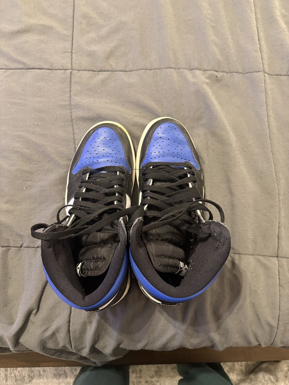 Jordan Brand Jordan 1 Royal Toe High Size US 9 / EU 42 - 3 Thumbnail