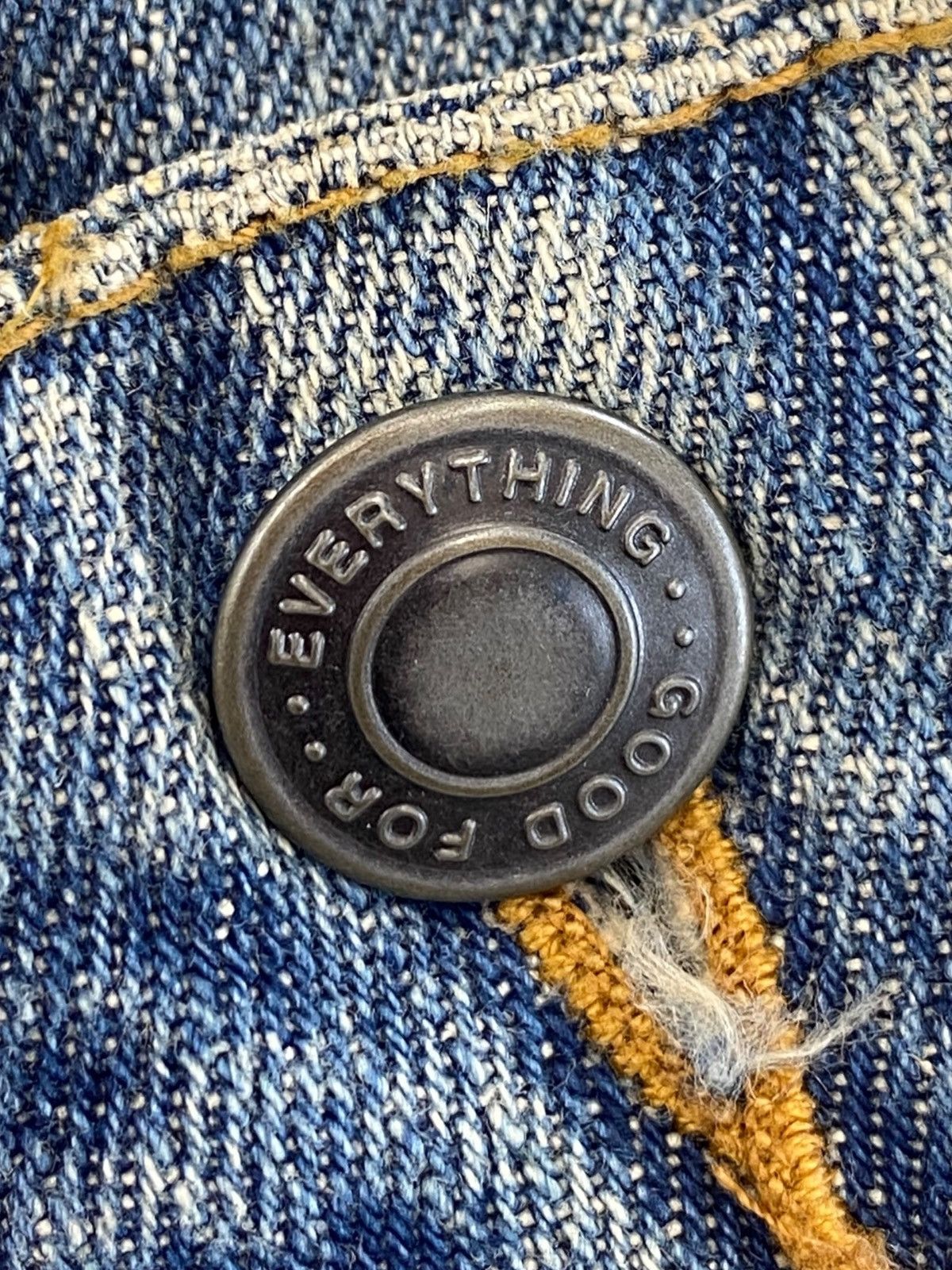 Japanese Brand Japanese Brand Distressed Paint Style Loose Jeans Size US 30 / EU 46 - 10 Thumbnail