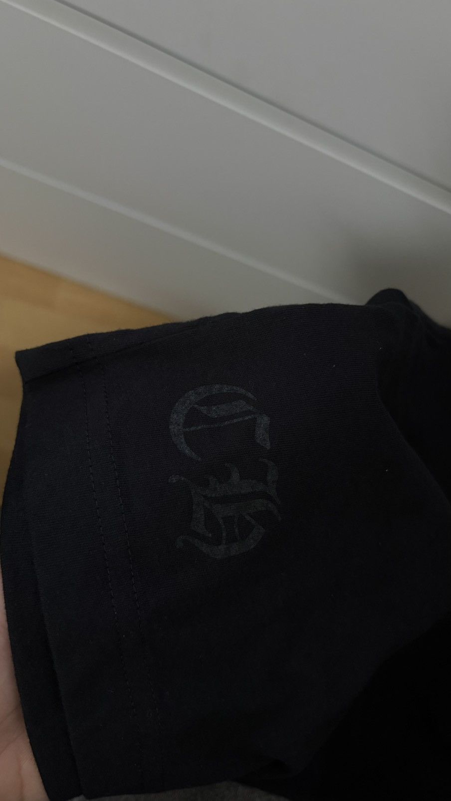 Chrome Hearts Chrome Hearts Long Sleeve Pocket Tee Black XL – Neck Logo Size US XL / EU 56 / 4 - 9 Thumbnail