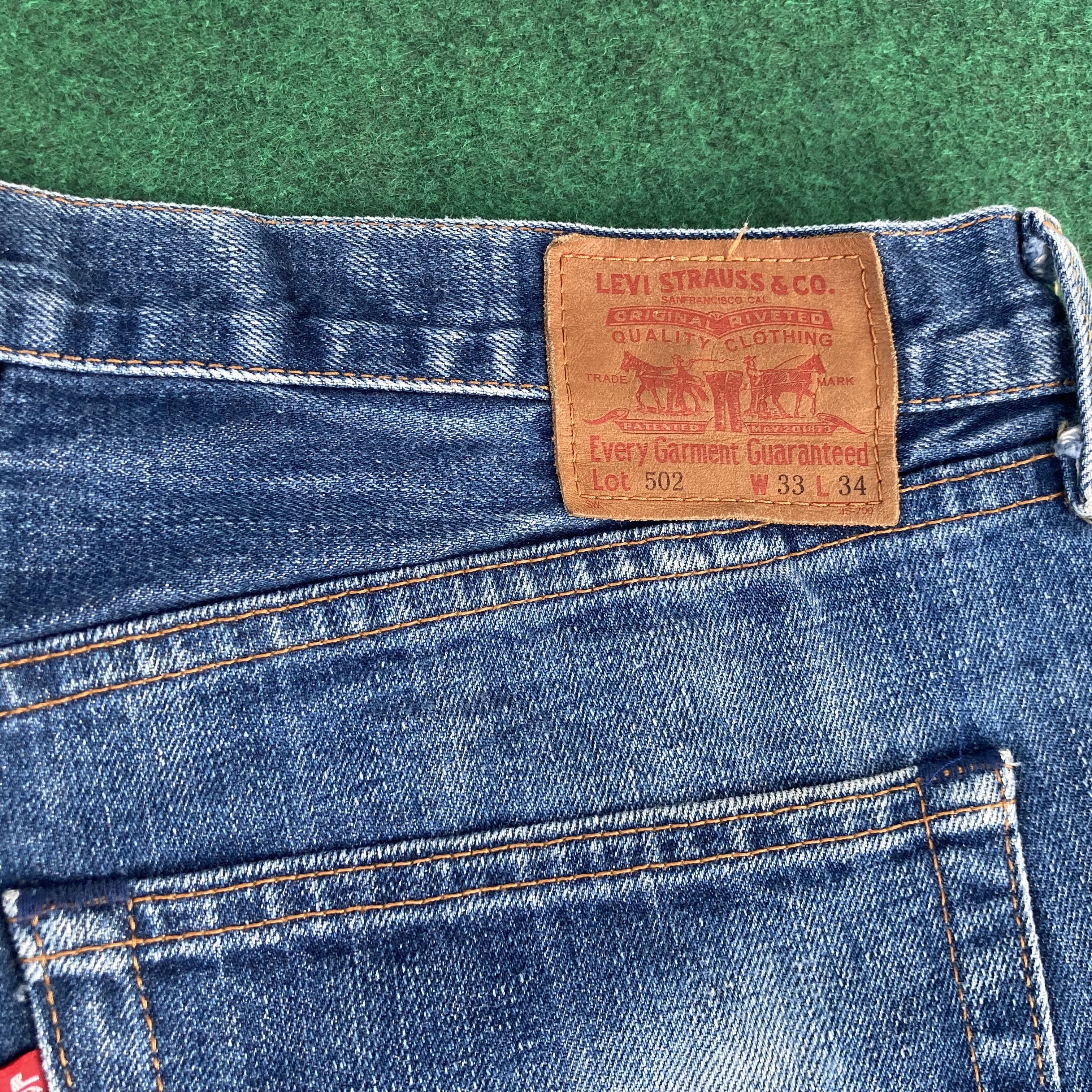 Levi's 32x8 Vintage Levis 502 Short Sz 32 Jorts Jeans Size US 32 / EU 48 - 8 Thumbnail