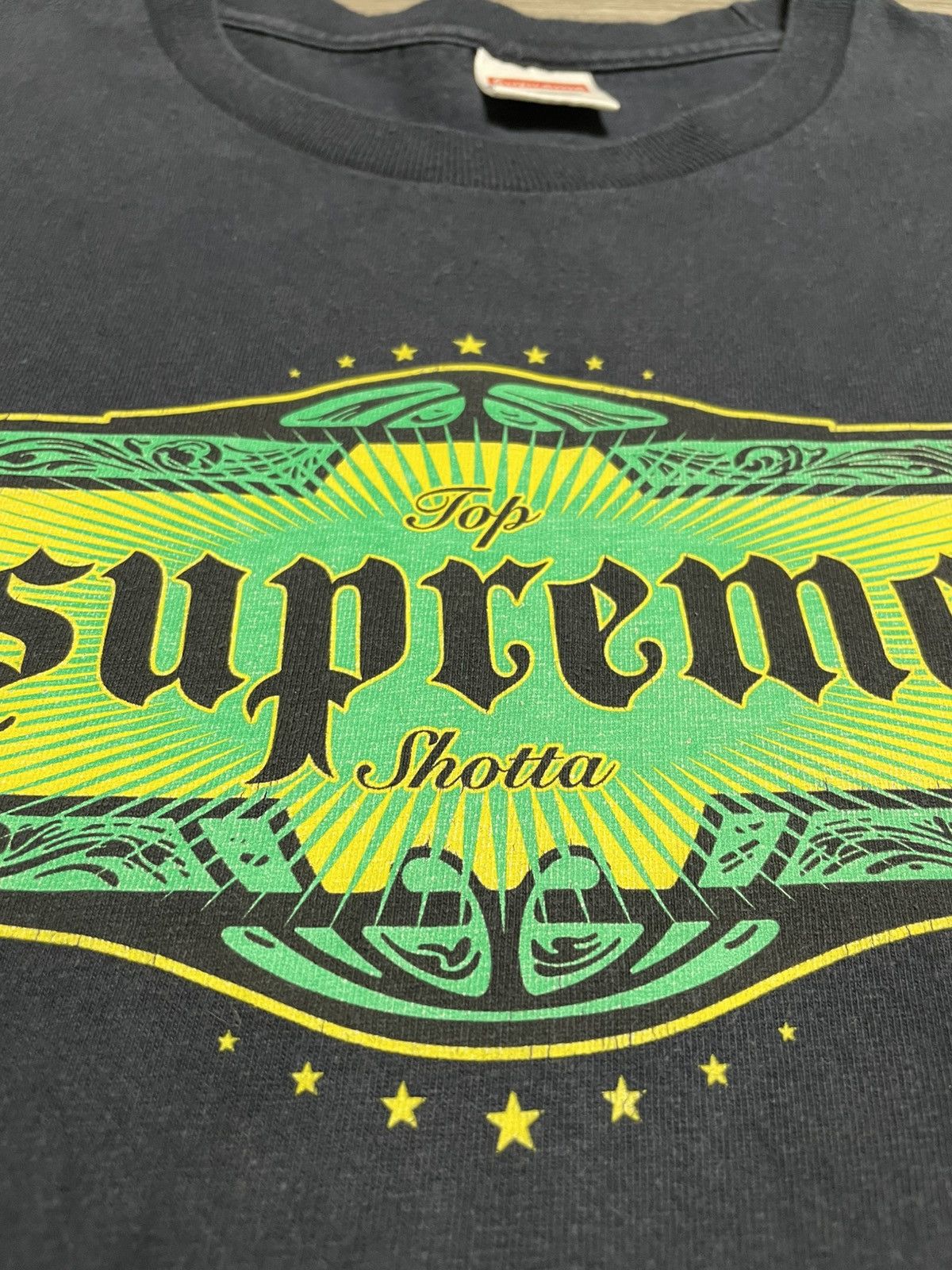 Supreme Supreme Top Shotta Black T-Shirt Size US XL / EU 56 / 4 - 8 Thumbnail