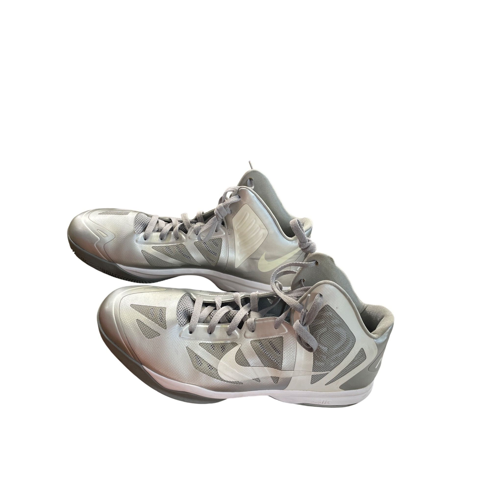 Nike Nike Air Max Hyper Aggressor mens Gray High-Top Sneakers Siz Size US 15 / EU 48 - 4 Thumbnail