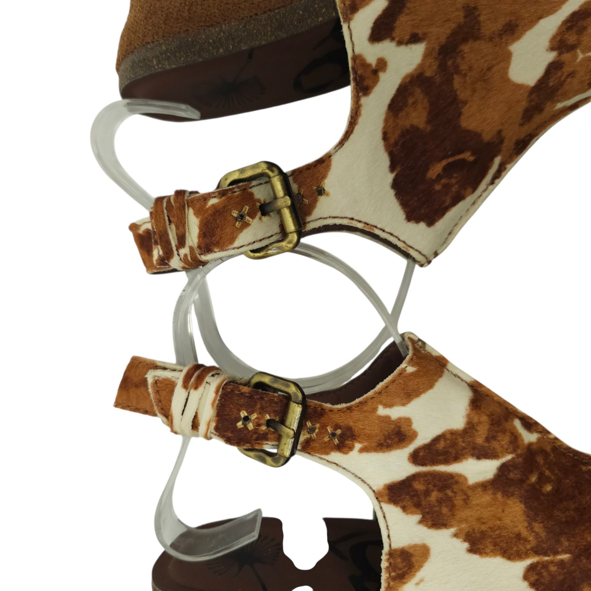 Other OTBT Jaunt Platform Wedge Sandals Womens Size 6 Cow Print Size US 6 / IT 36 - 12 Thumbnail