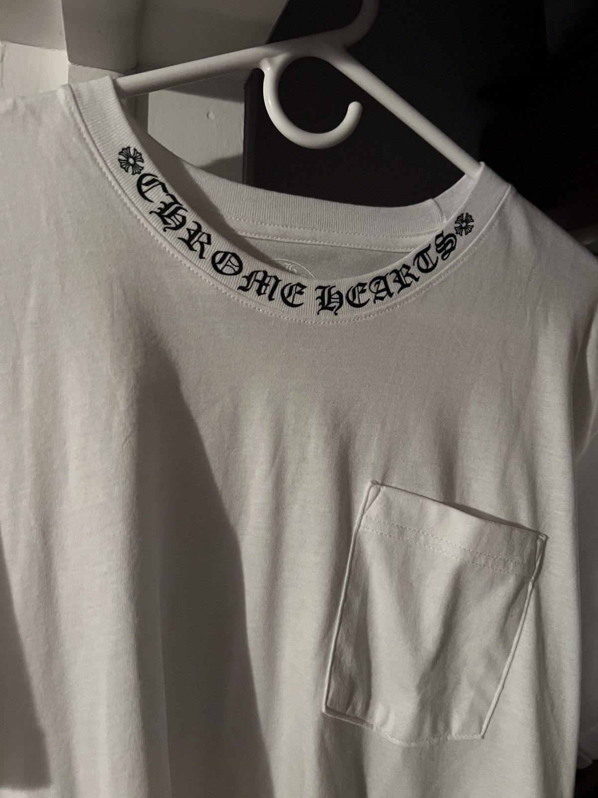 Chrome Hearts Chrome Hearts Neck Logo T-Shirt Size US L / EU 52-54 / 3 - 7 Thumbnail