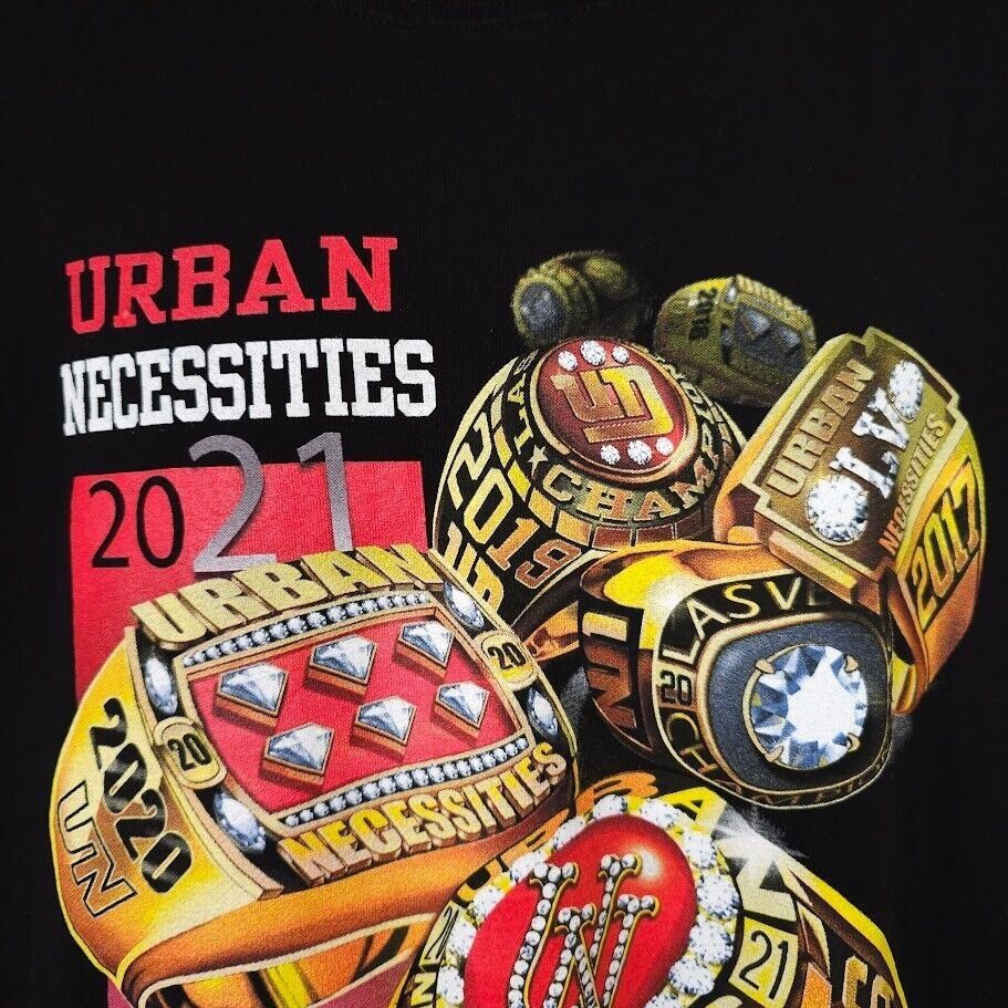 Other Urban Necessities T Shirt Mens Size XL Black 7 Time LV Champ Size US XL / EU 56 / 4 - 2 Thumbnail