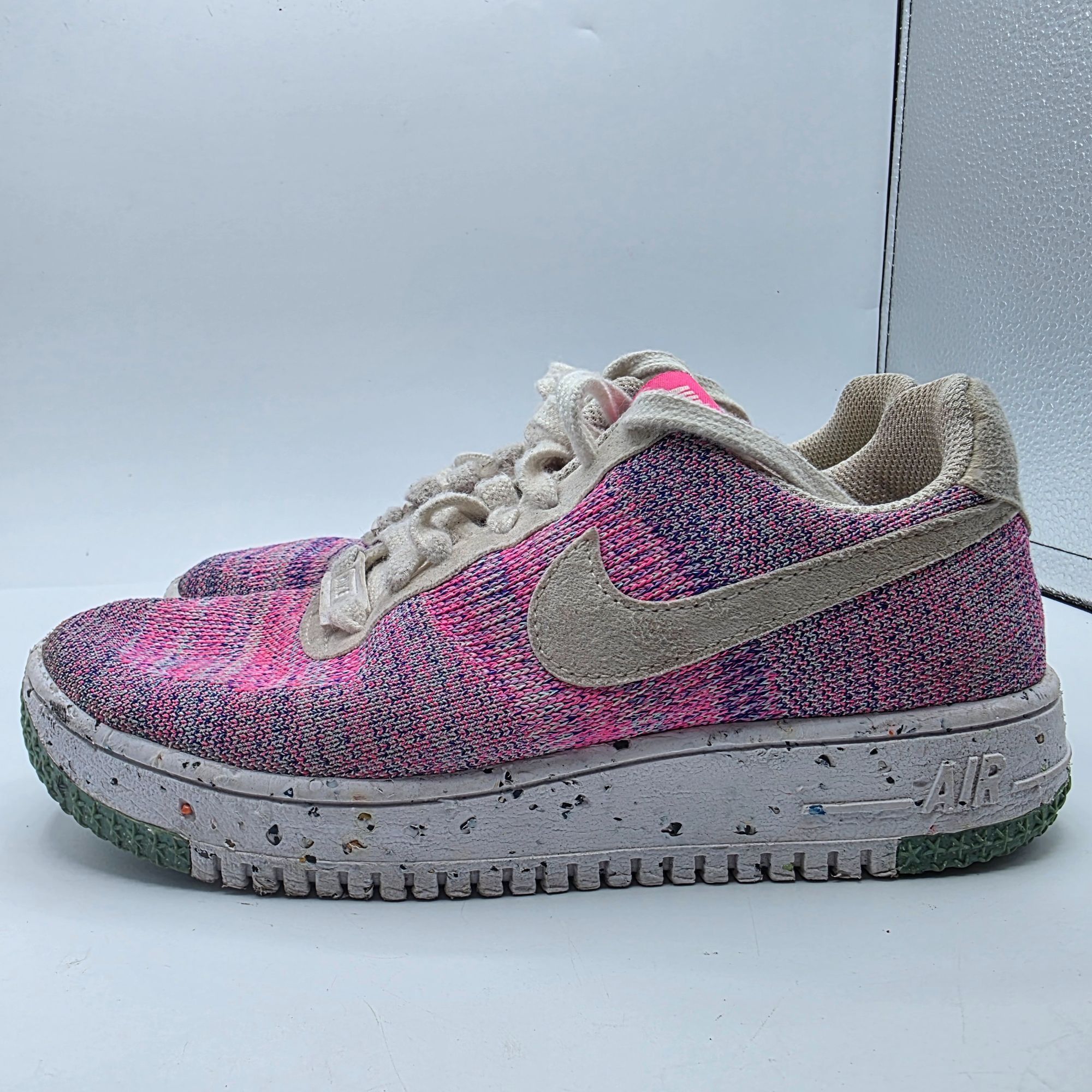 Nike Nike Air Force 1 Crater Knit Pink Purple Fuchsia Glow Womens Size US 6 / IT 36 - 13 Thumbnail