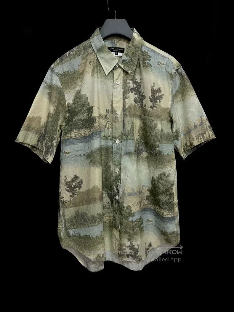 Comme des Garcons Comme des Garçons 16SS Landscape Shirt. Size US S / EU 44-46 / 1 - 1 Thumbnail