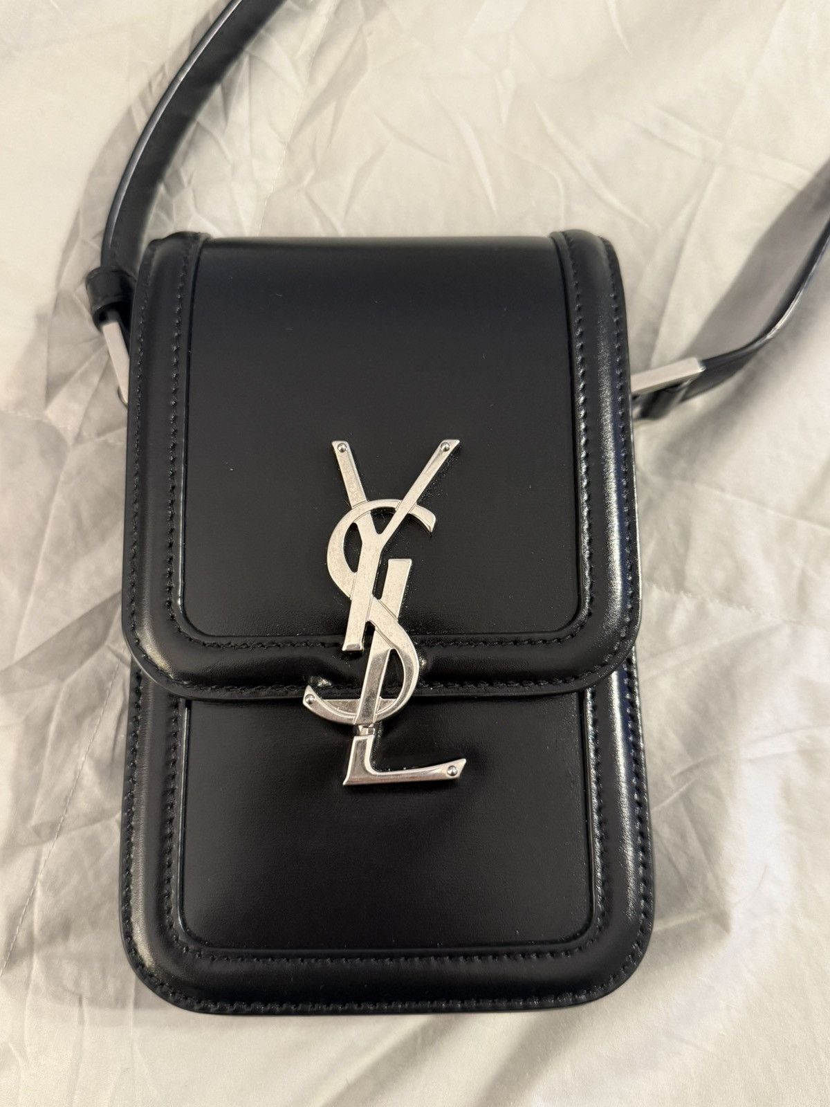 Yves Saint Laurent SOLFERINO MINI BAG IN SMOOTH LEATHER Size ONE SIZE - 1 Thumbnail