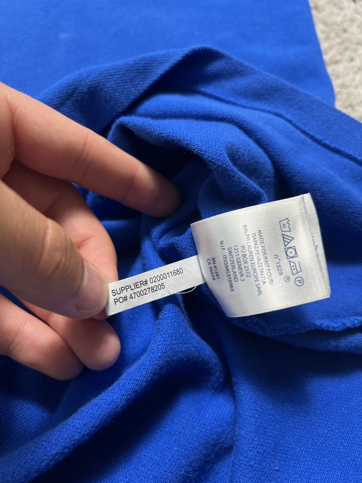 Polo Ralph Lauren Polo Ralph Lauren Polo T-Shirt Team Big Pony PRL Chief Keef Size US XL / EU 56 / 4 - 7 Thumbnail